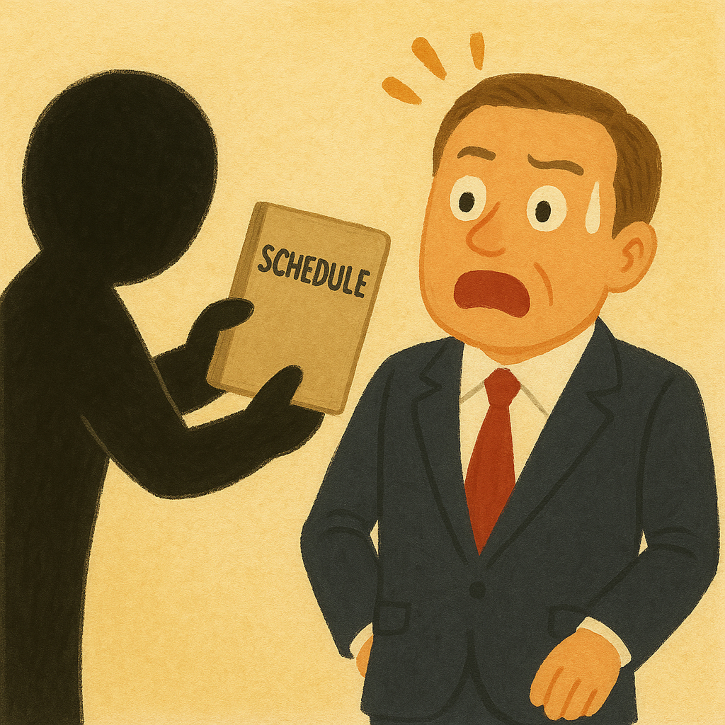 第735回 スケジュール帳を召し上げろの回