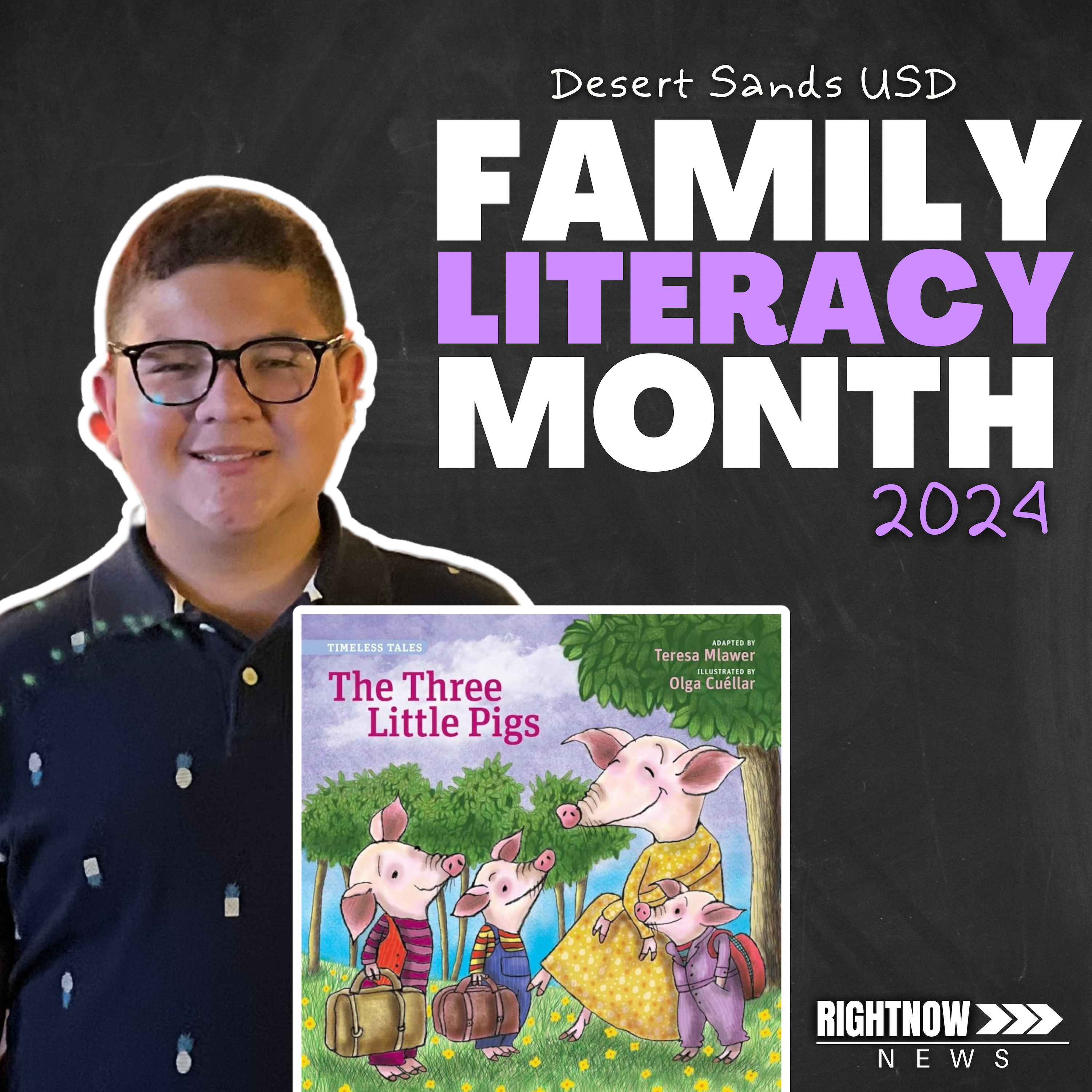 Family Literacy Month 2024 | RightNow News episode artwork
