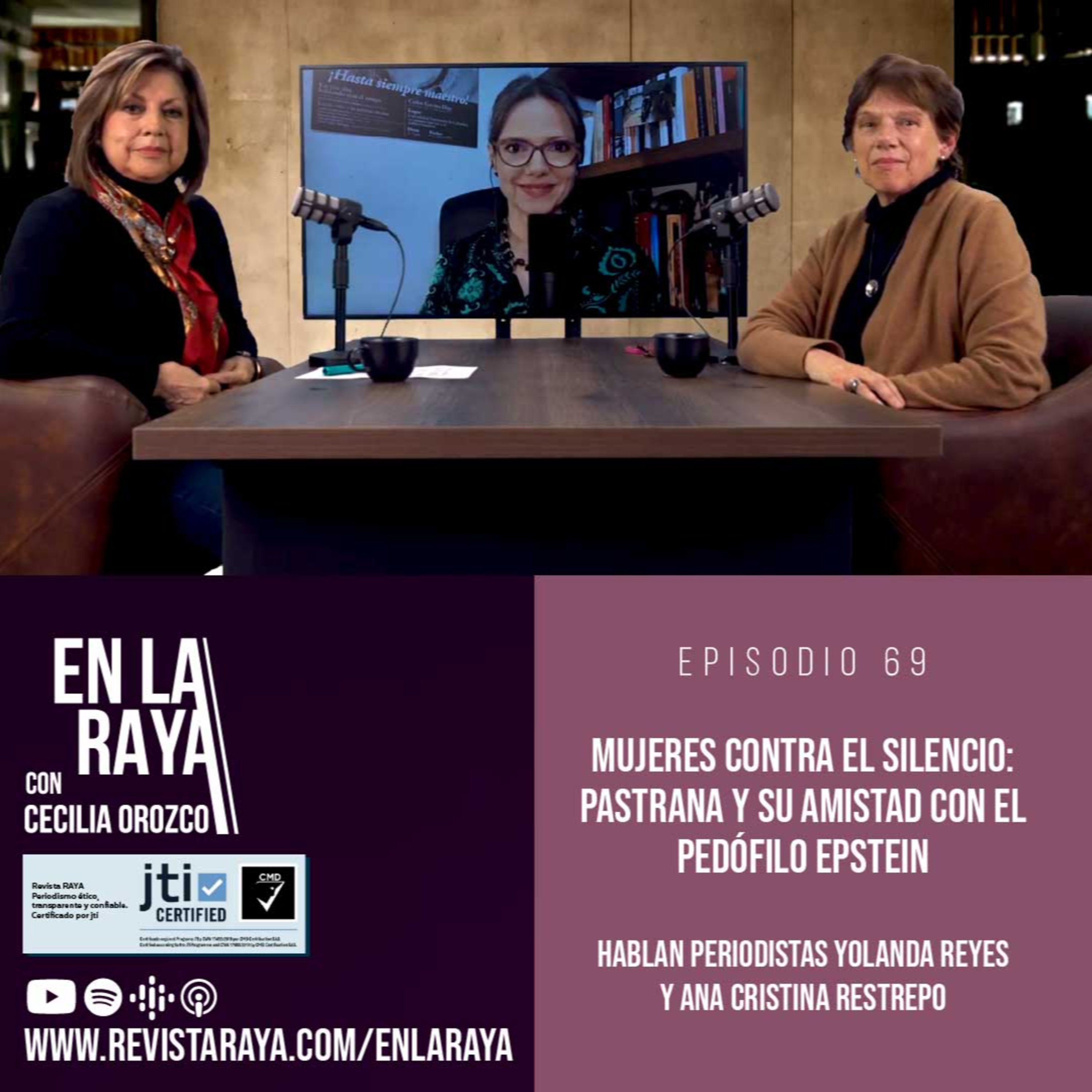Mujeres contra el silencio: Pastrana y su amistad con el pedófilo Epstein episode artwork