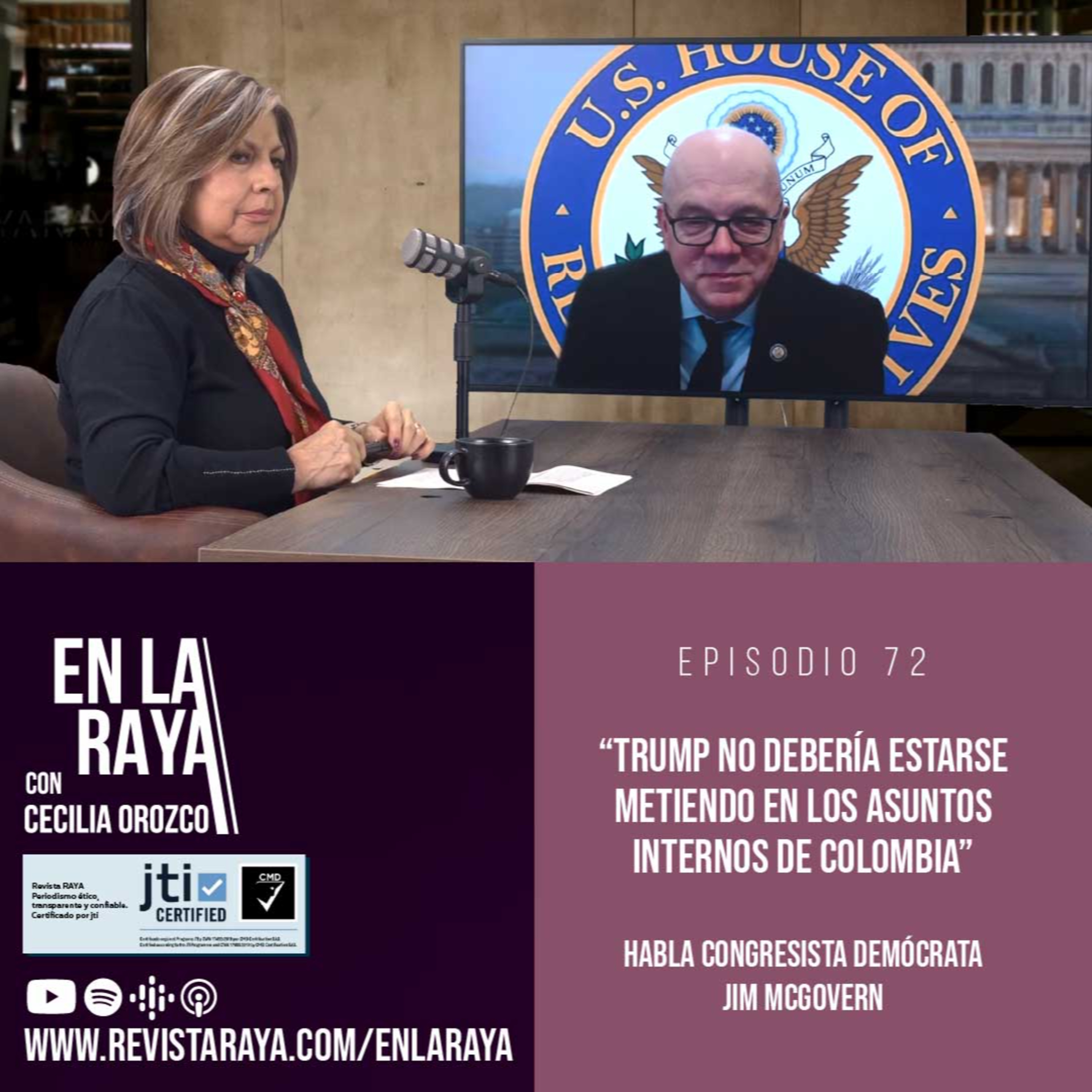 “Trump no debería estarse metiendo en los asuntos internos de Colombia”