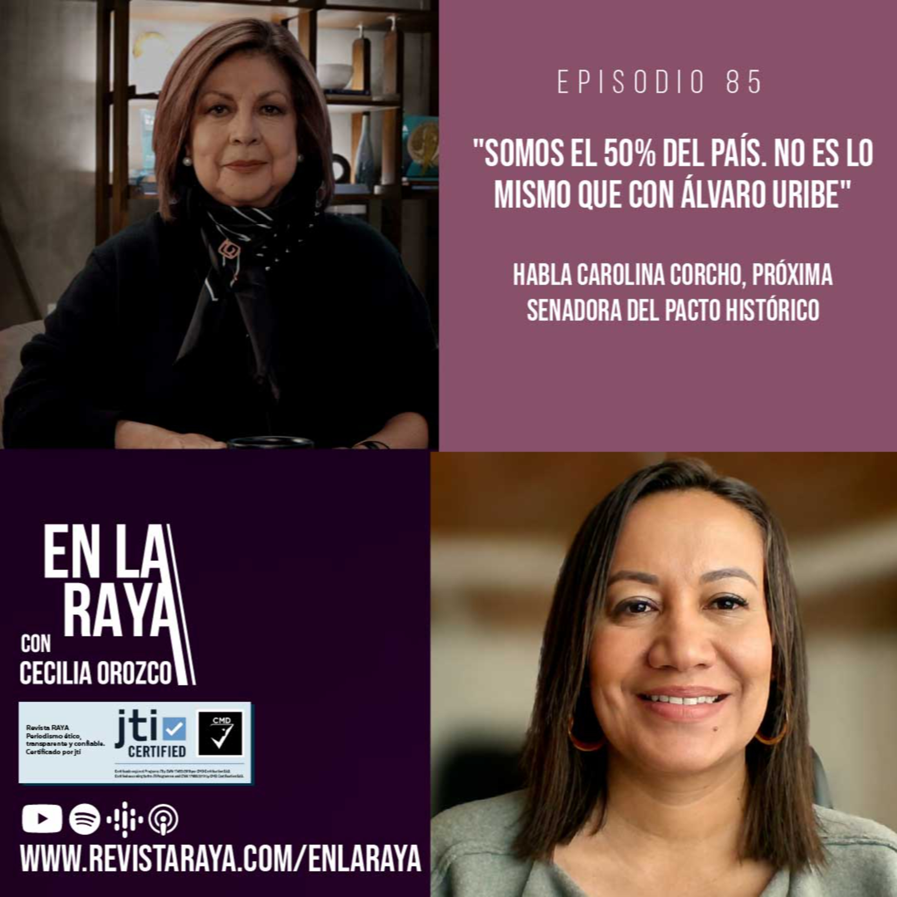 "Somos el 50% del país. No es lo mismo que con Álvaro Uribe" episode artwork