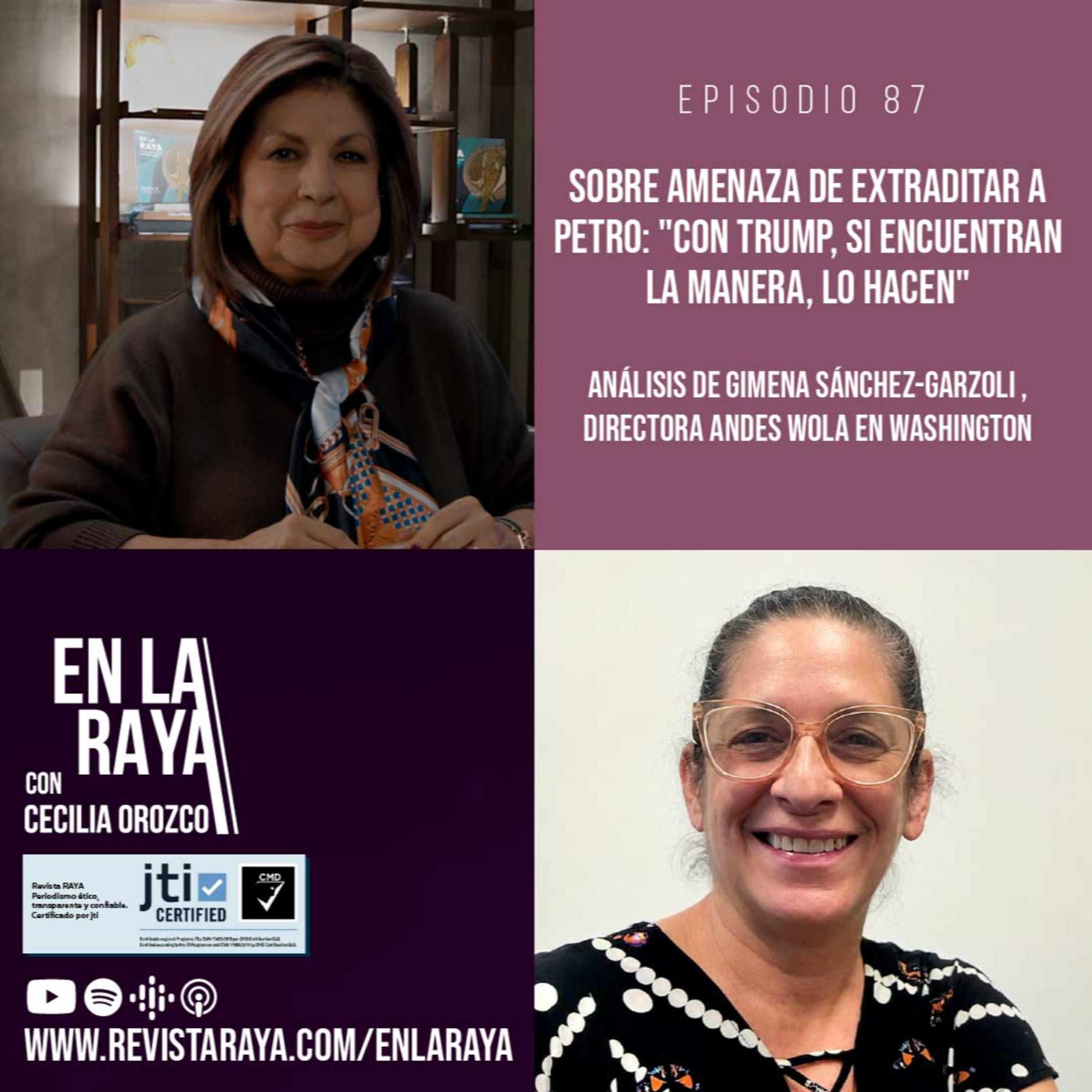 Sobre amenaza de extraditar a Petro: "Con Trump, si encuentran la manera, lo hacen"