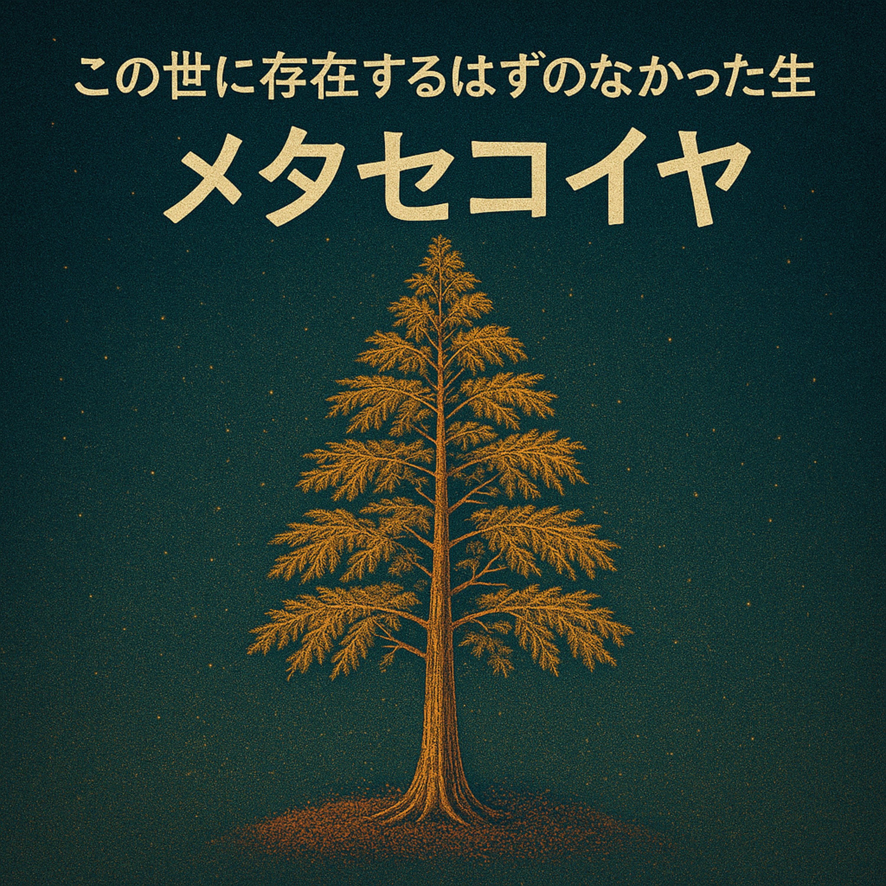 この世に存在するはずのなかった生物、メタセコイヤについて。 episode artwork