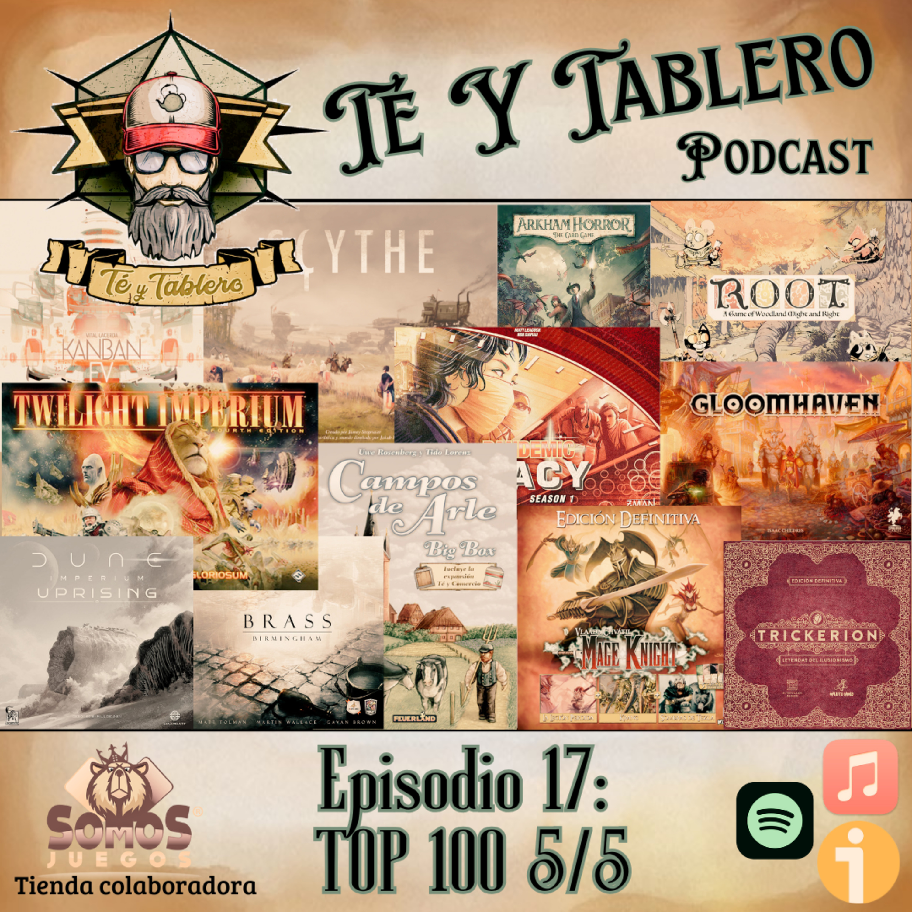 T&T Episodio 17: TOP 100 /5 DE 5/ DEL 20 AL 1 episode artwork