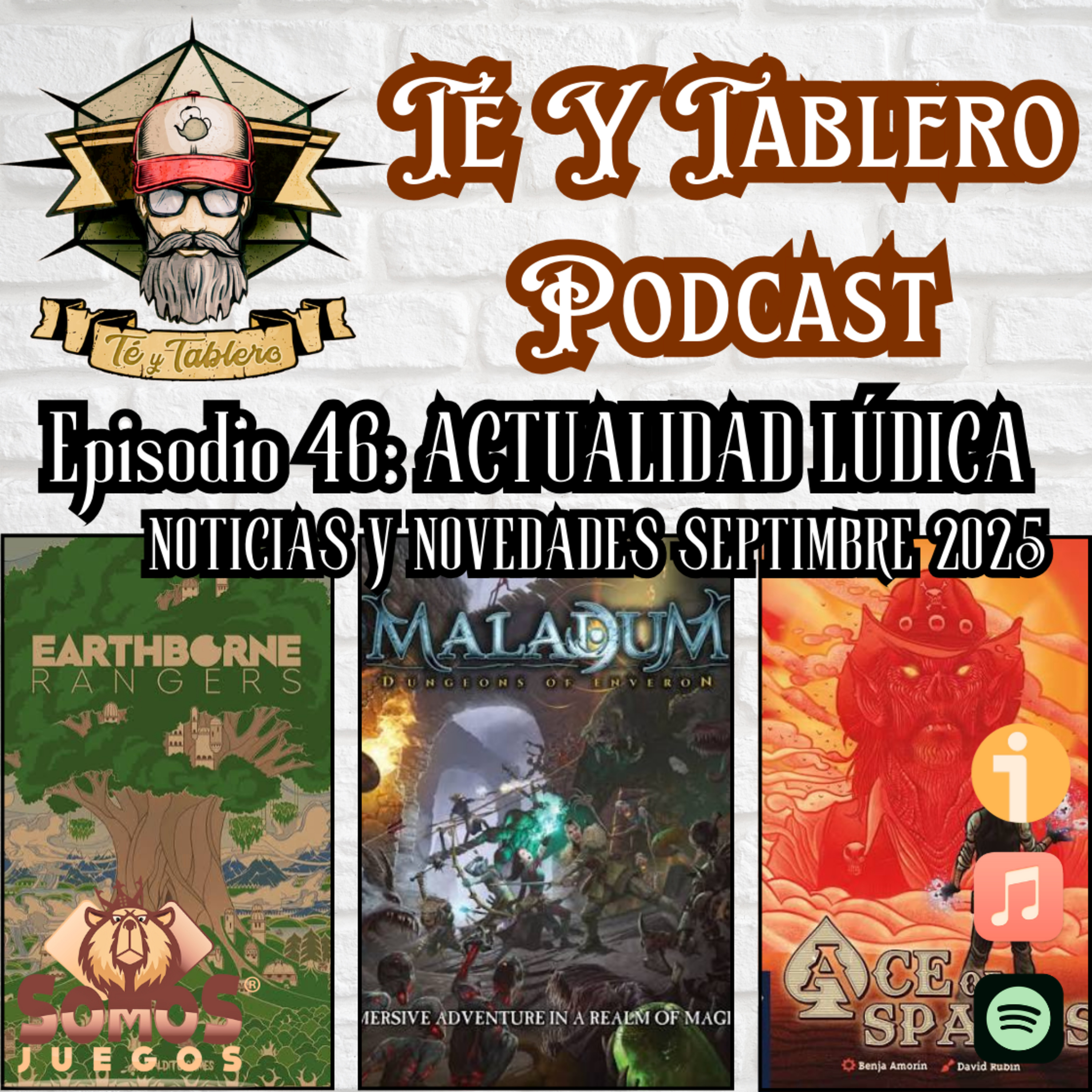 T&T Episodio 46: ACTUALIDAD LÚDICA - NOTICIAS Y NOVEDADES SEPTIEMBRE 2025 episode artwork