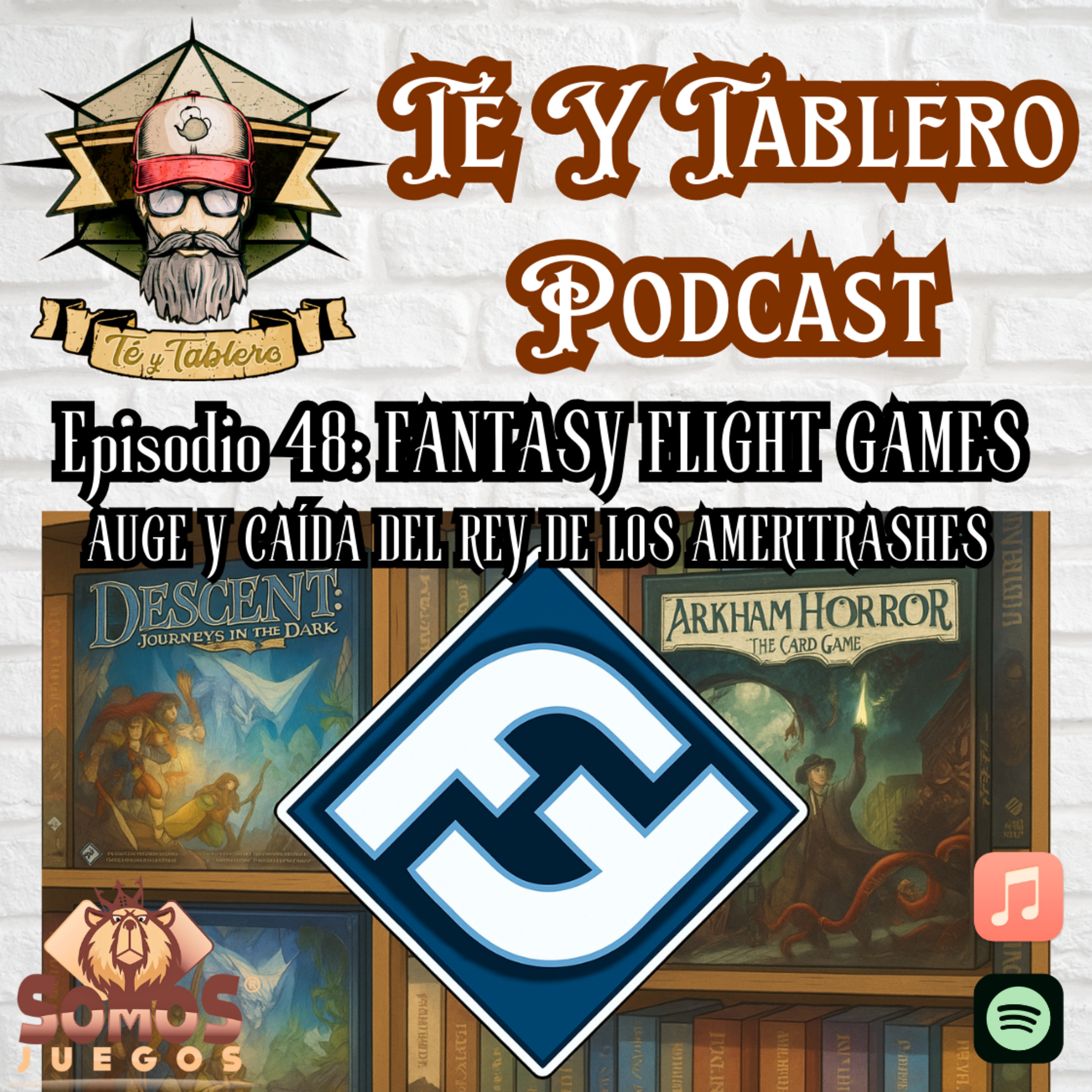 T&T Episodio 48 – FANTASY FLIGHT GAMES: AUGE, CAÍDA Y HEREDEROS episode artwork