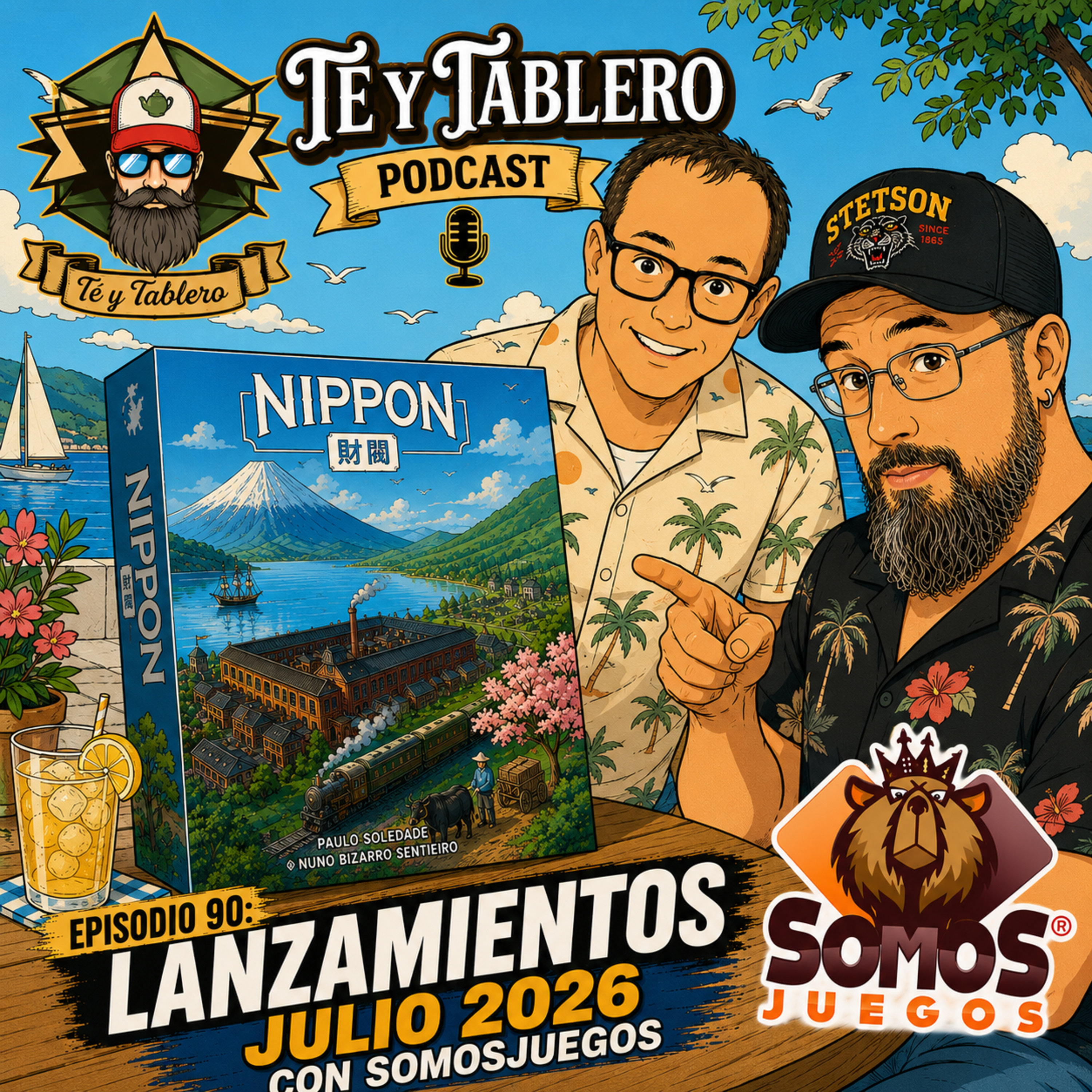 T&T Episodio 90: LANZAMIENTOS Y NOVEDADES DE JULIO 2026 CON SOMOSJUEGOS episode artwork