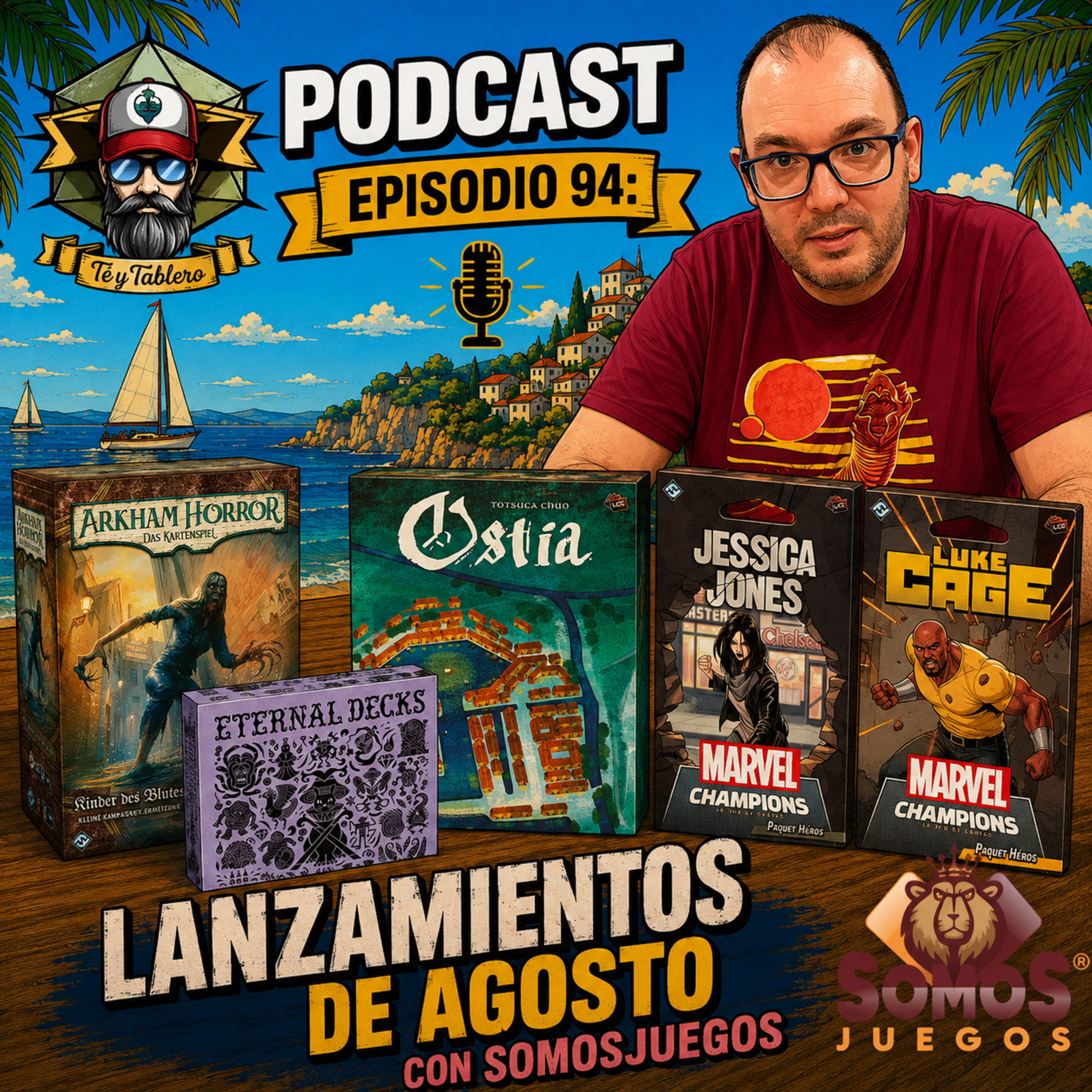 T&T Episodio 94: LANZAMIENTOS DE AGOSTO 2026 CON SOMOSJUEGOS episode artwork