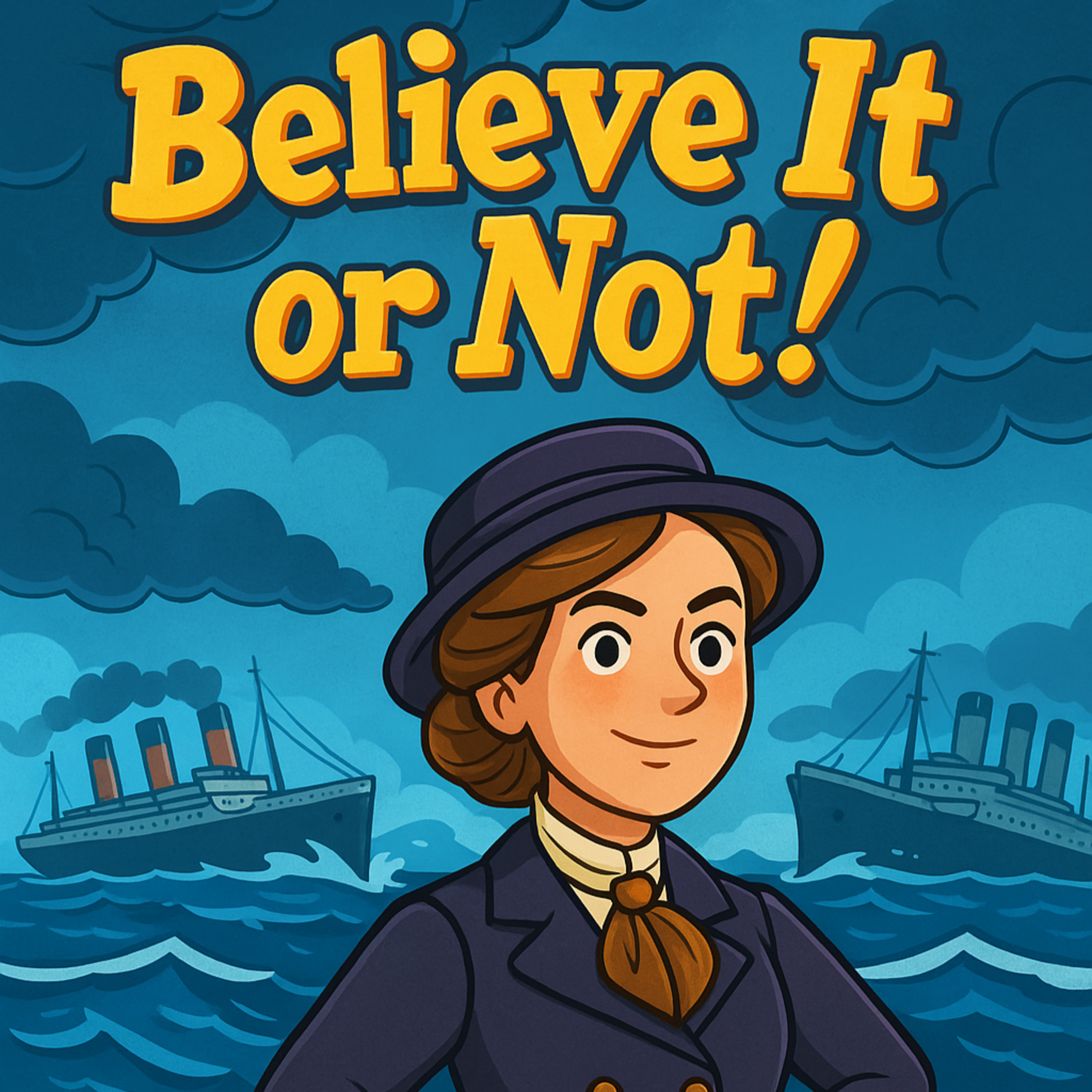🚢 Miss Unsinkable: The Woman Who Survived the Titanic… and Two More Shipwrecks!