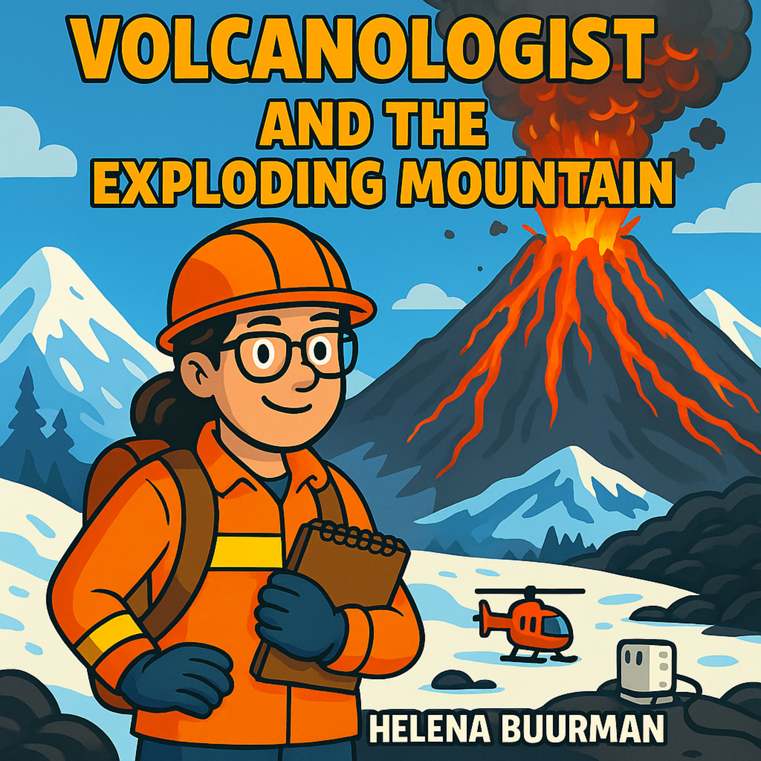 🌋 Earthquakes. Ash clouds. Helicopters. Meet Helena Buurman — the volcanologist who faced Mount Redoubt when it erupted!