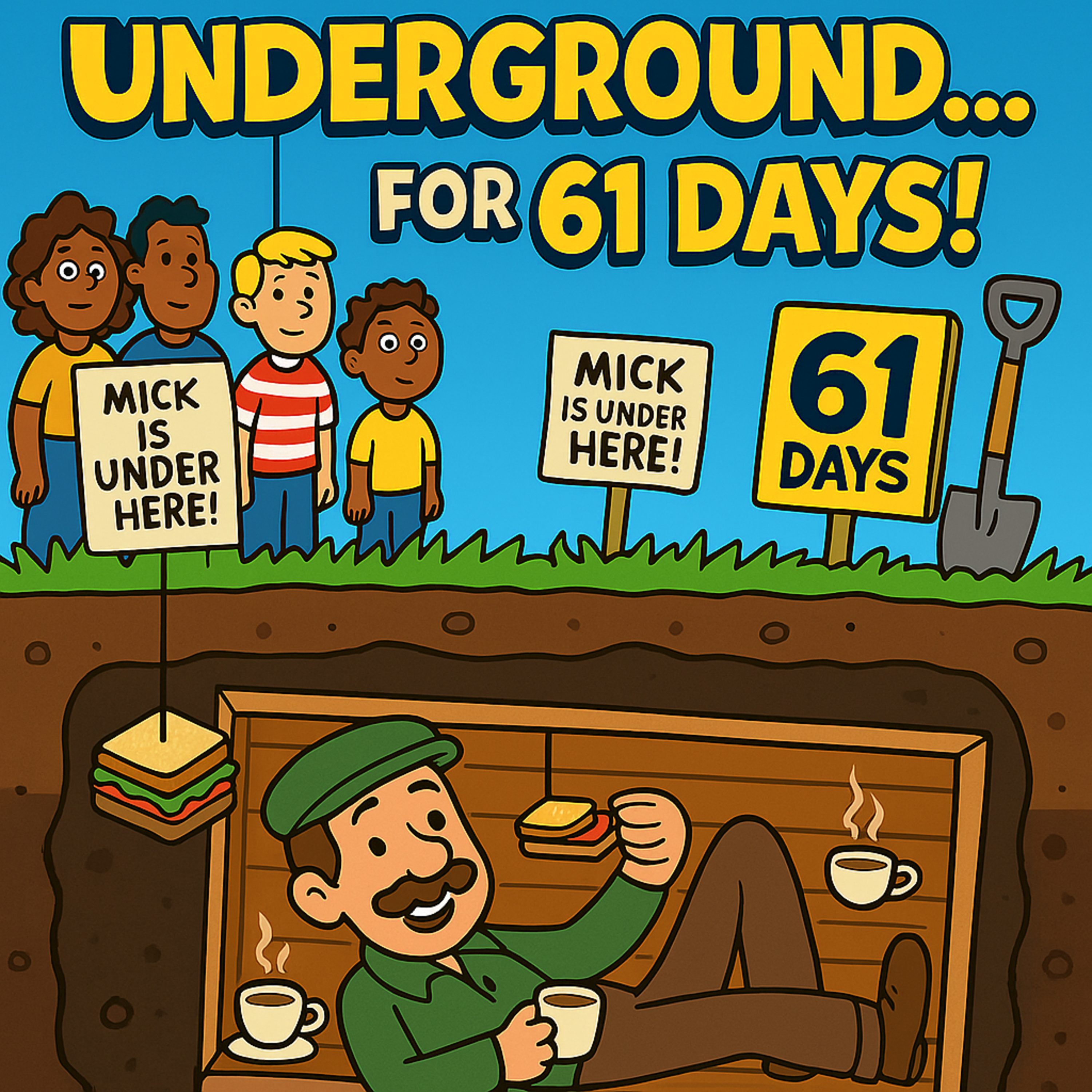 🎙️ The Man Who Lived in a Box Underground… for 61 Days!