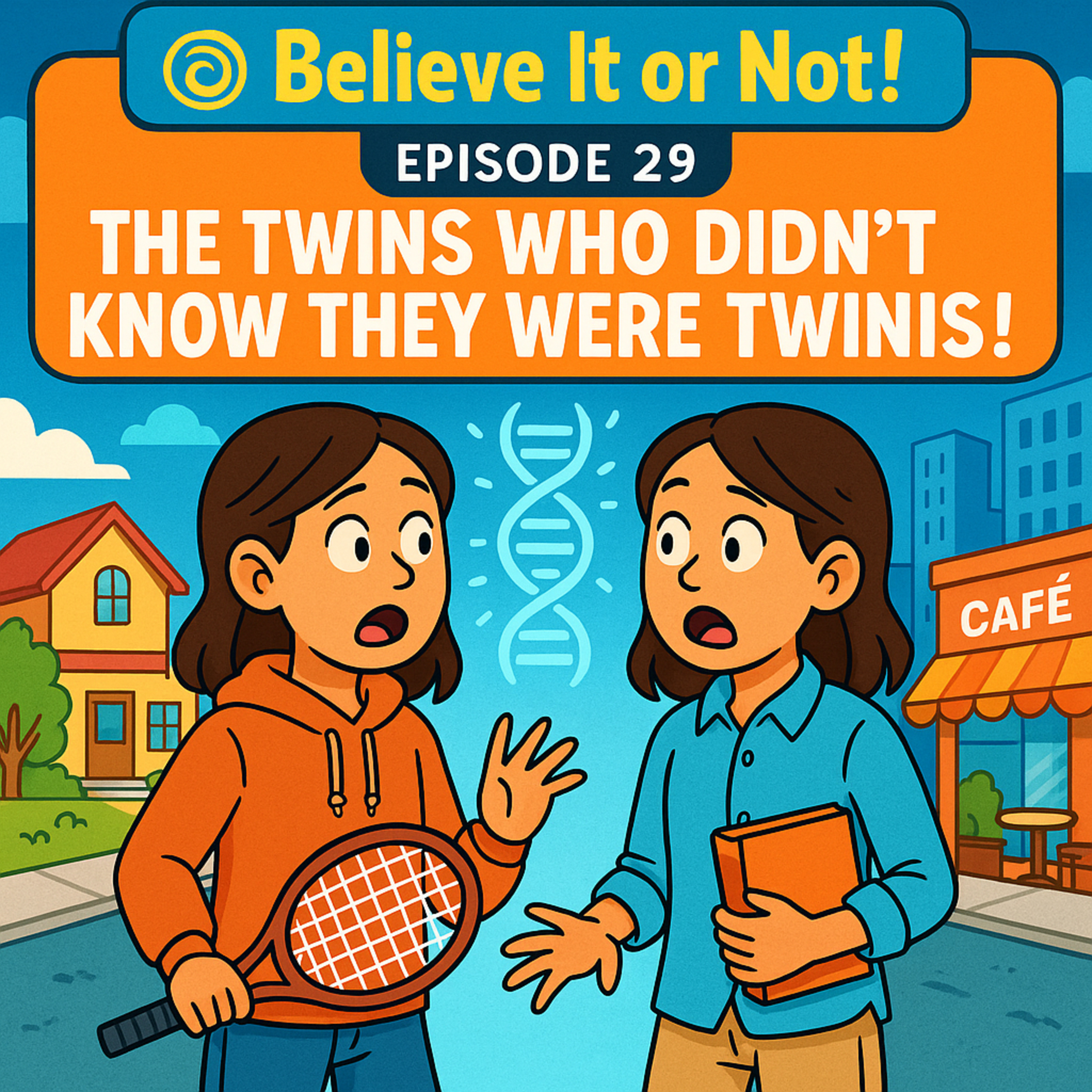 👯‍♀️ The Twins Who Didn’t Know They Were Twins!