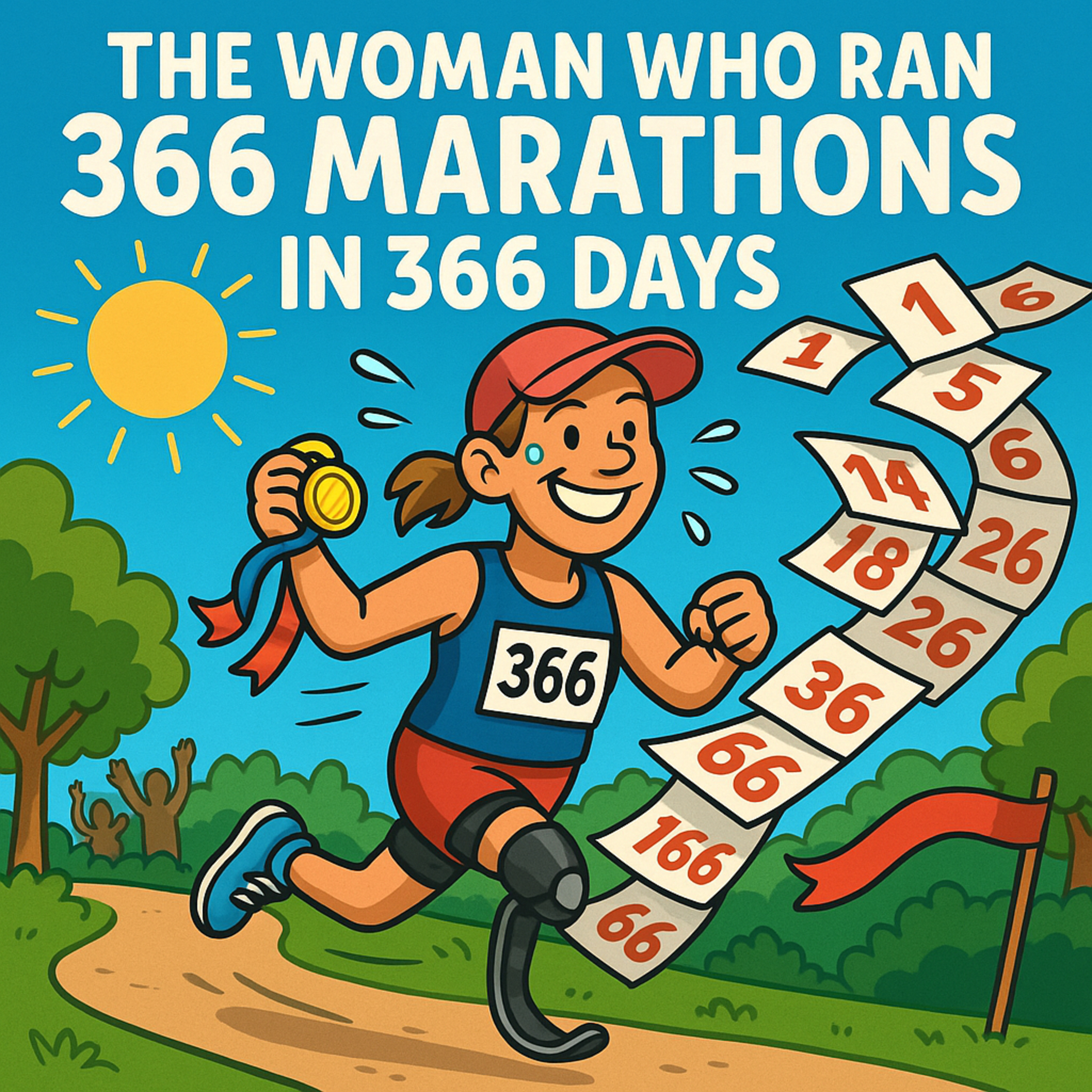 The Woman Who Ran 366 Marathons in 366 Days