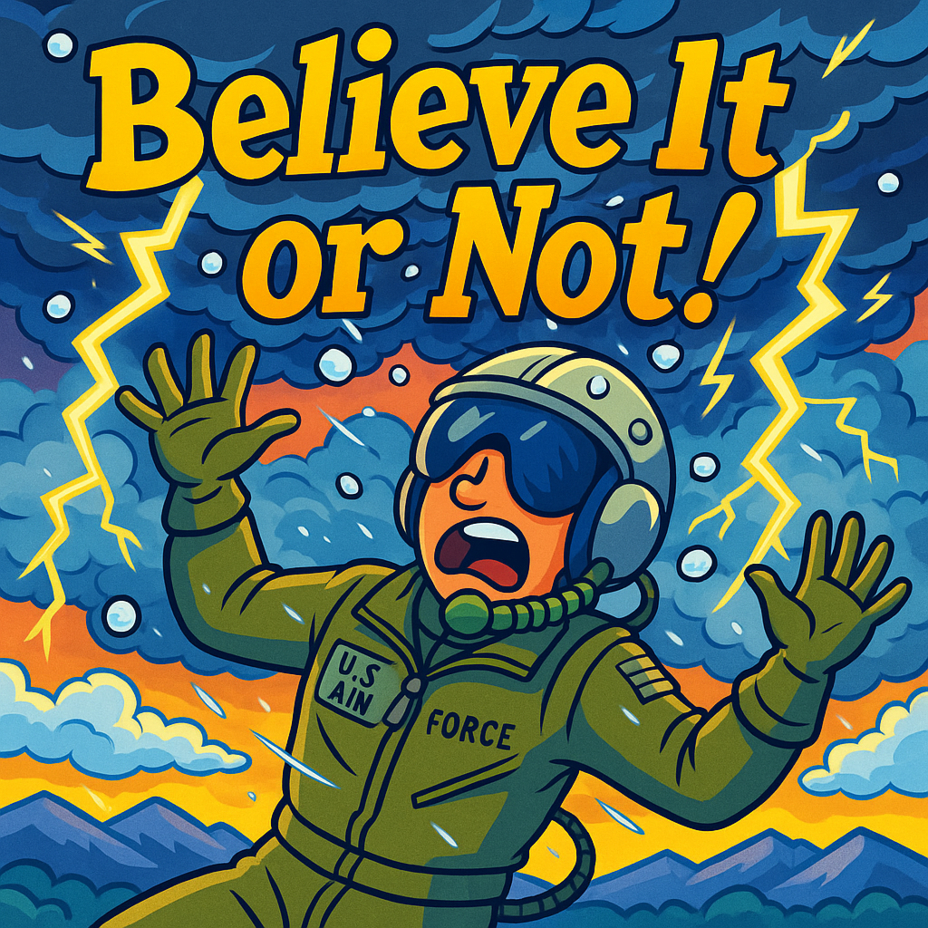 The Pilot Who Fell Through a Thunderstorm… and Survived