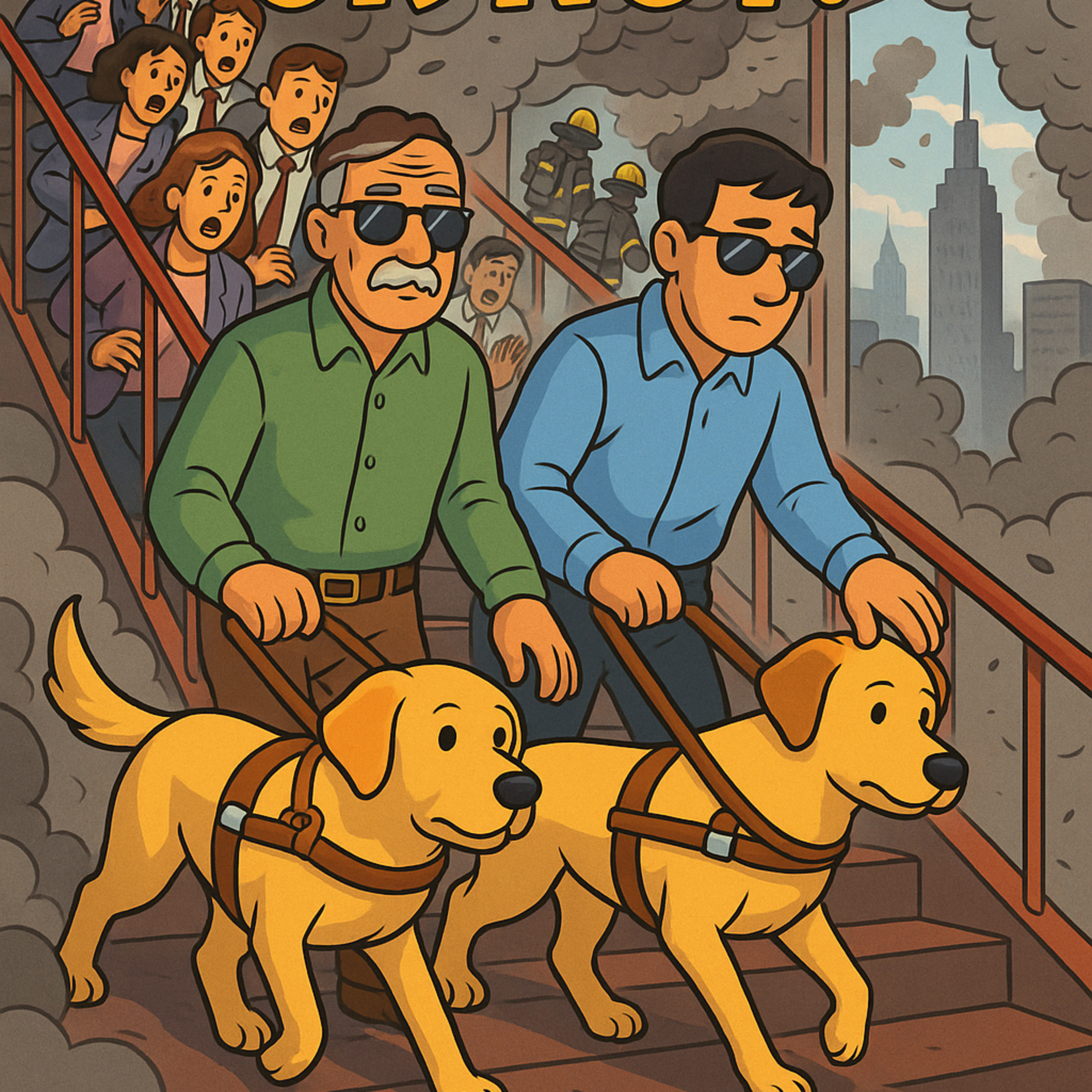 🐕 Salty & Roselle: The Guide Dogs Who Saved Their Owners on 9/11
