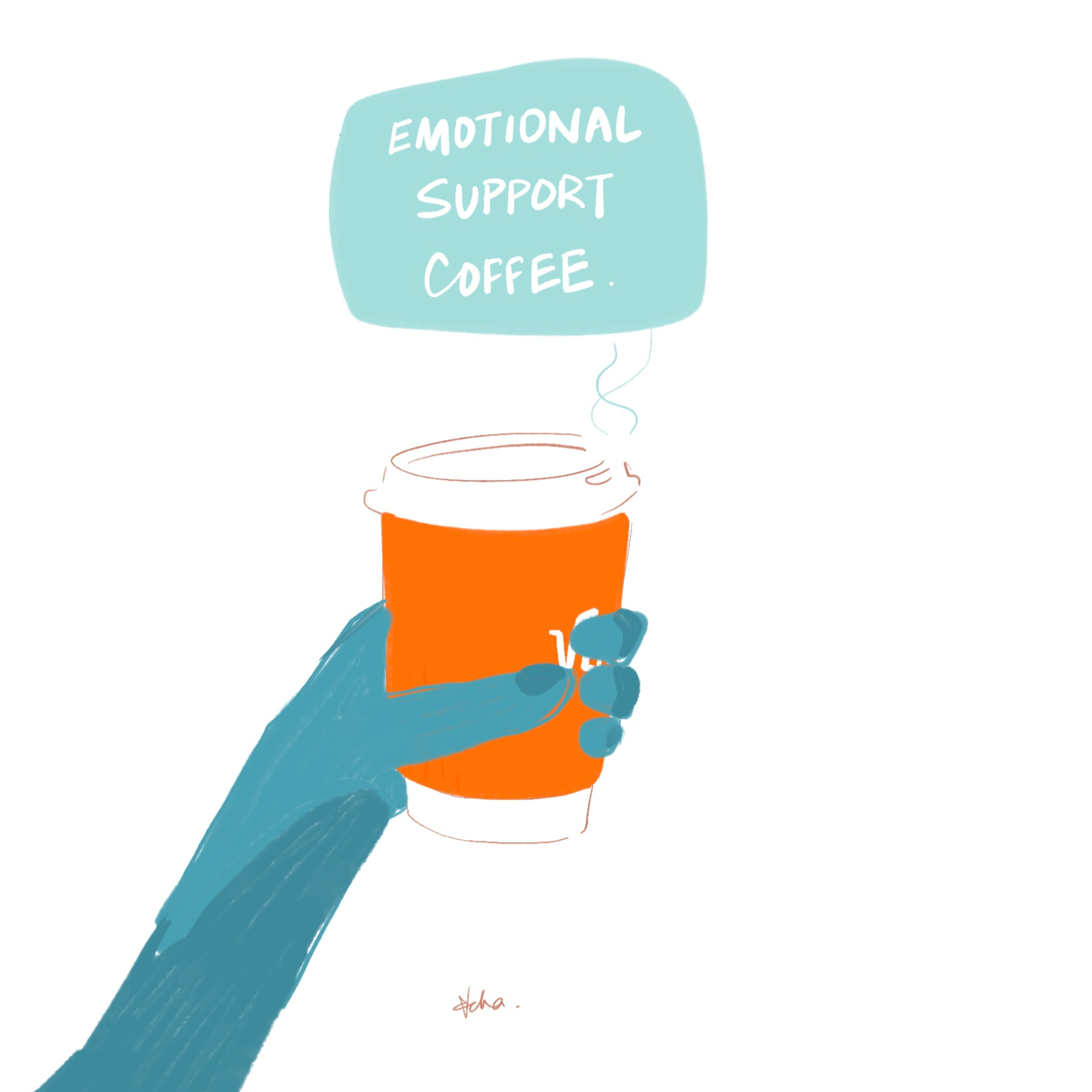 Relaxing with an energy drink episode artwork