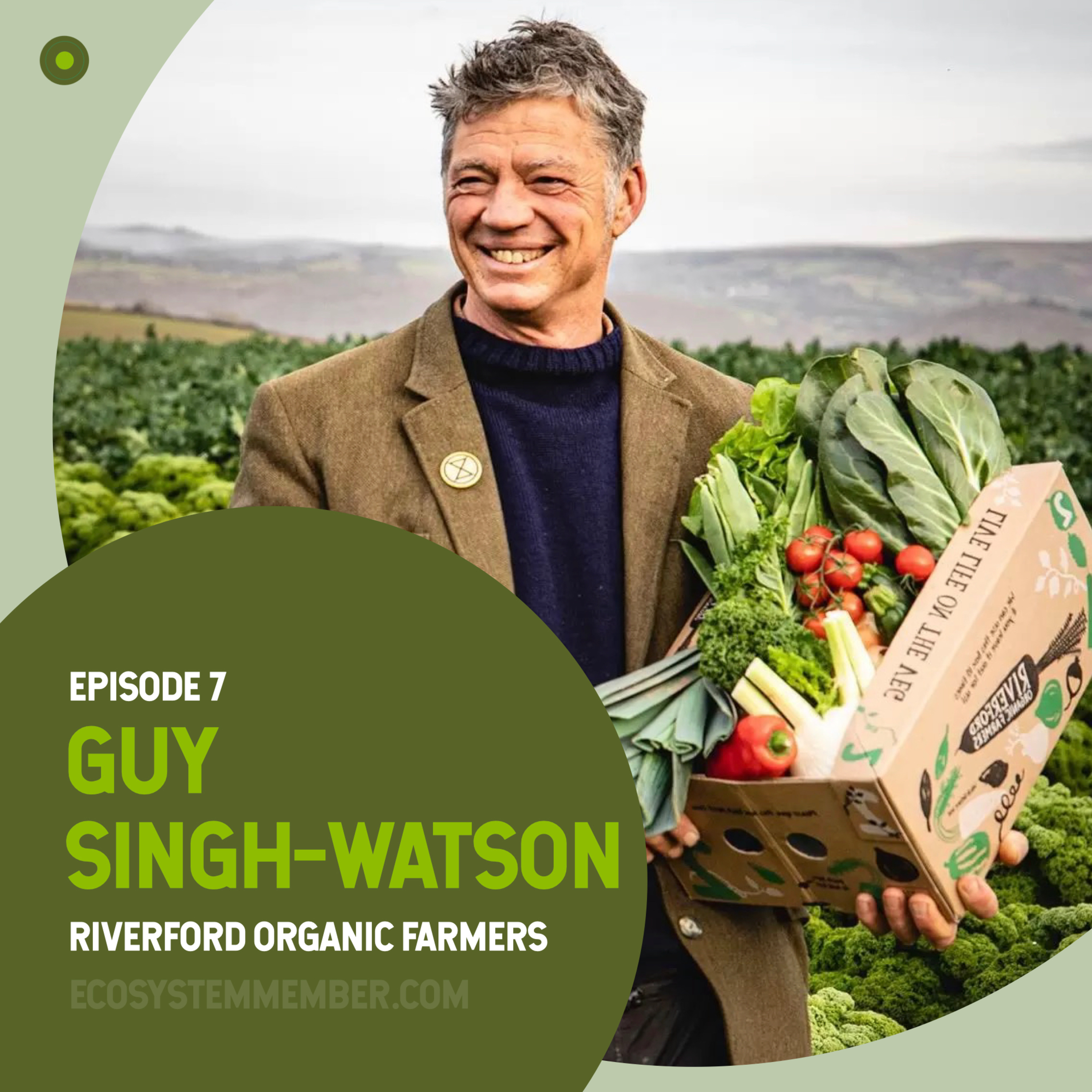 Farming with Respect for Nature with Guy Singh-Watson, Riverford Organic Farmers episode artwork