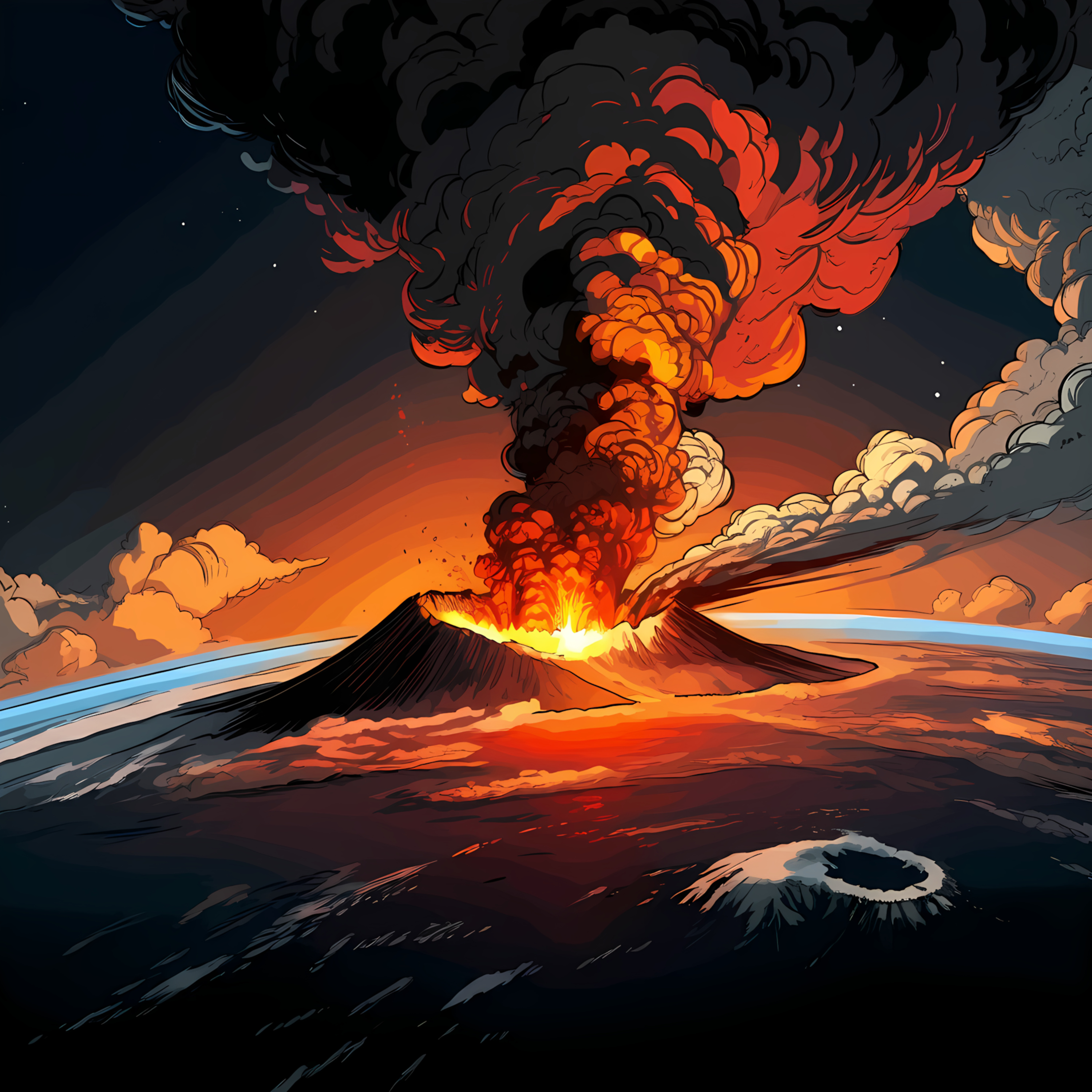 🌋 Born of Fire episode artwork