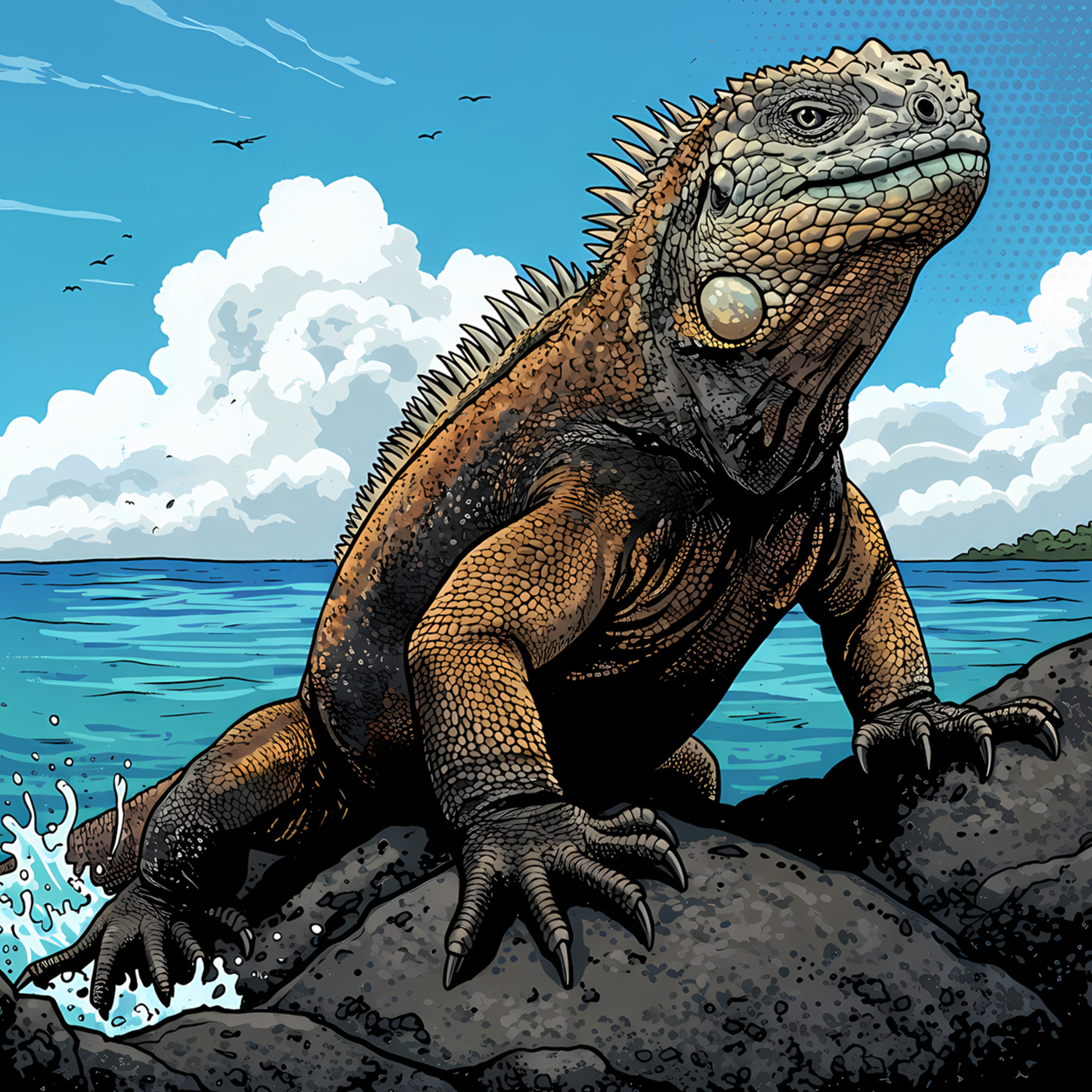 🦎 Built to Dive Born to Bask episode artwork