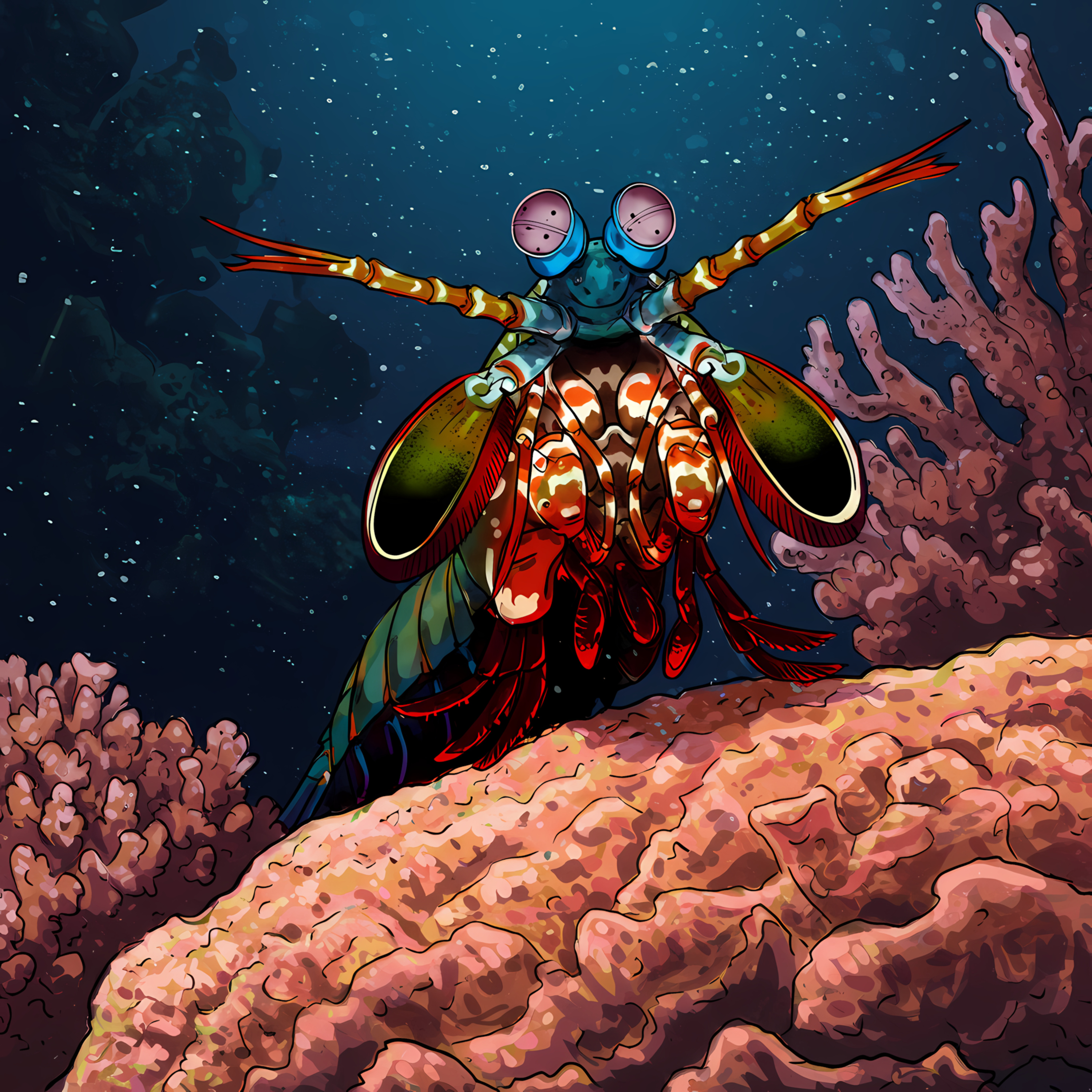 🦐 Gladiators of the Coral Kingdom episode artwork