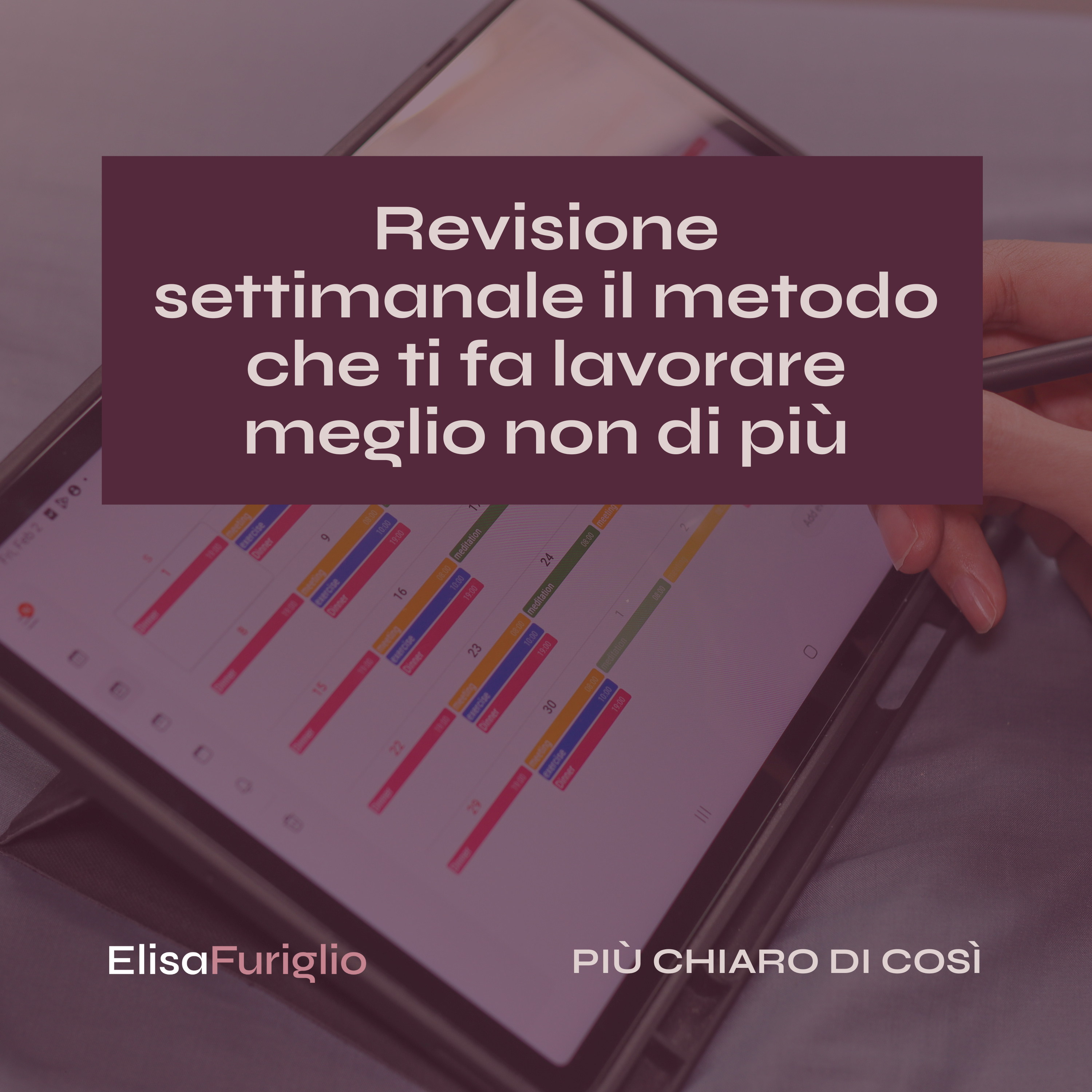 Più chiaro di così