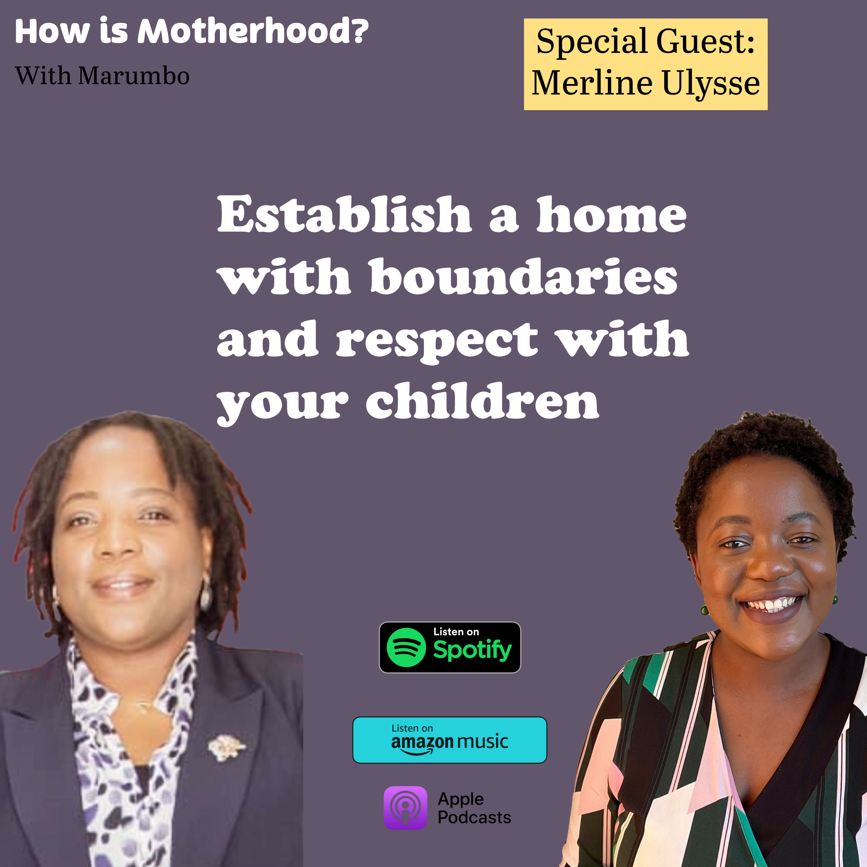 Merline Ulysse: Create a culture of honesty With your children episode artwork