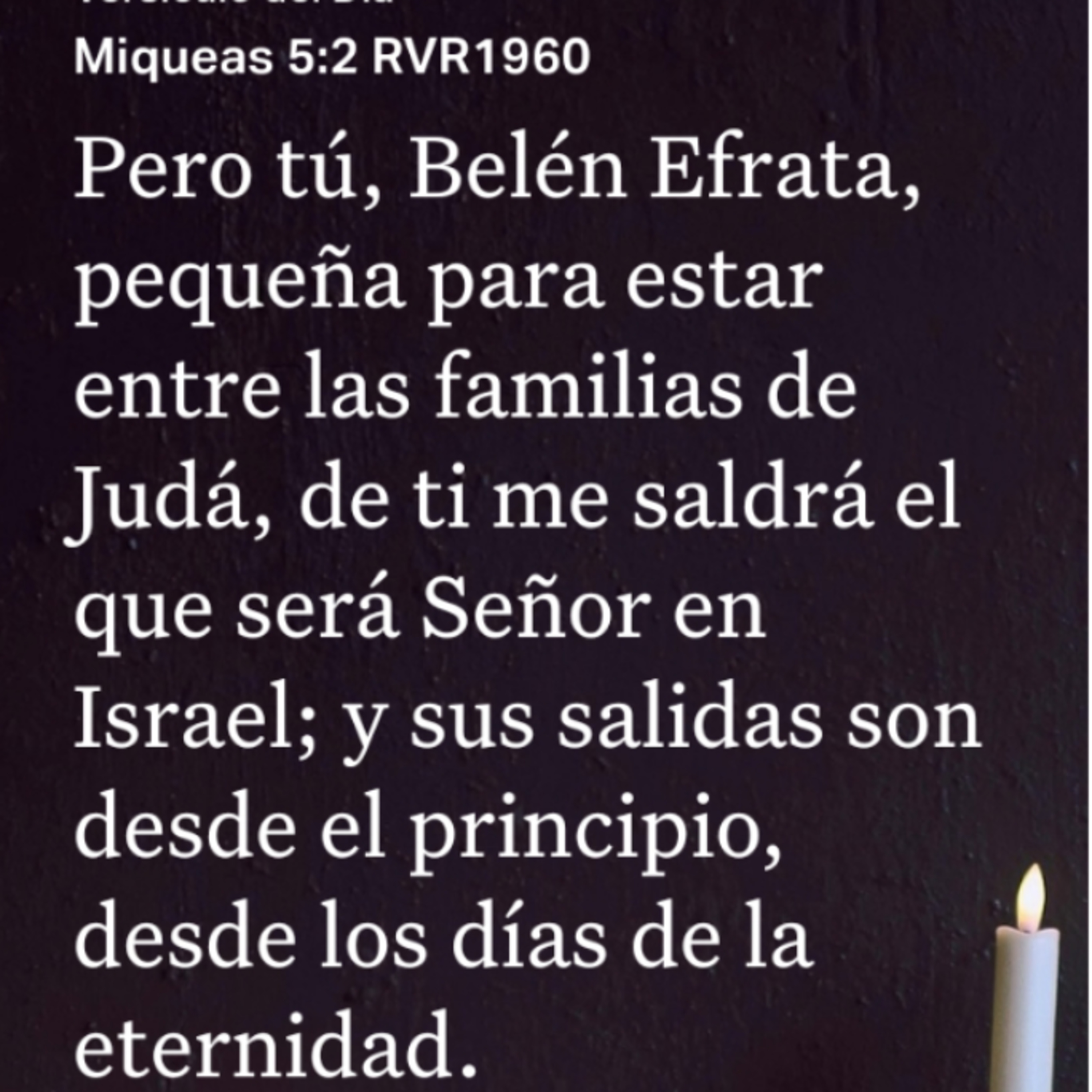 Un Versículo al Día y Algo Más