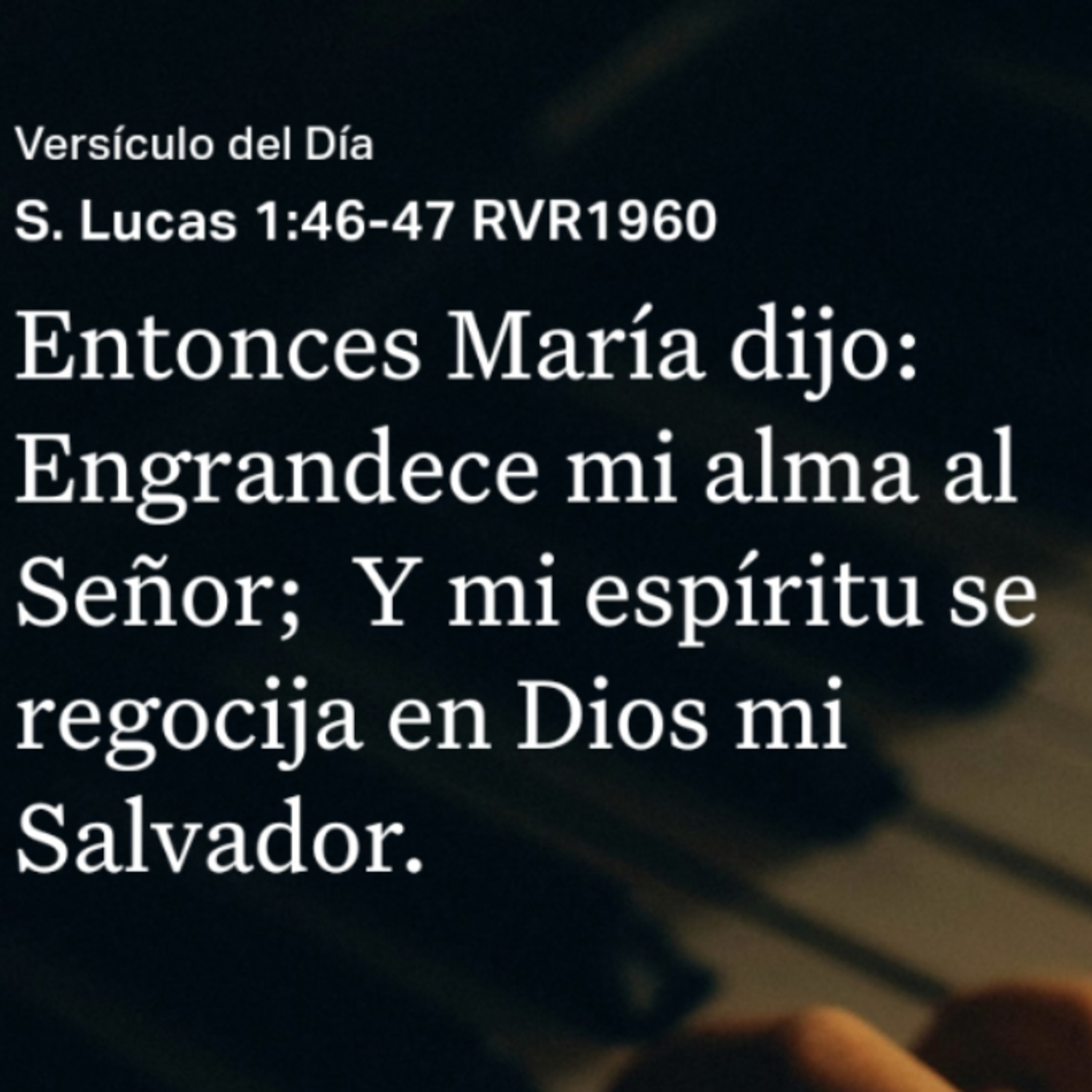 Un Versículo al Día y Algo Más