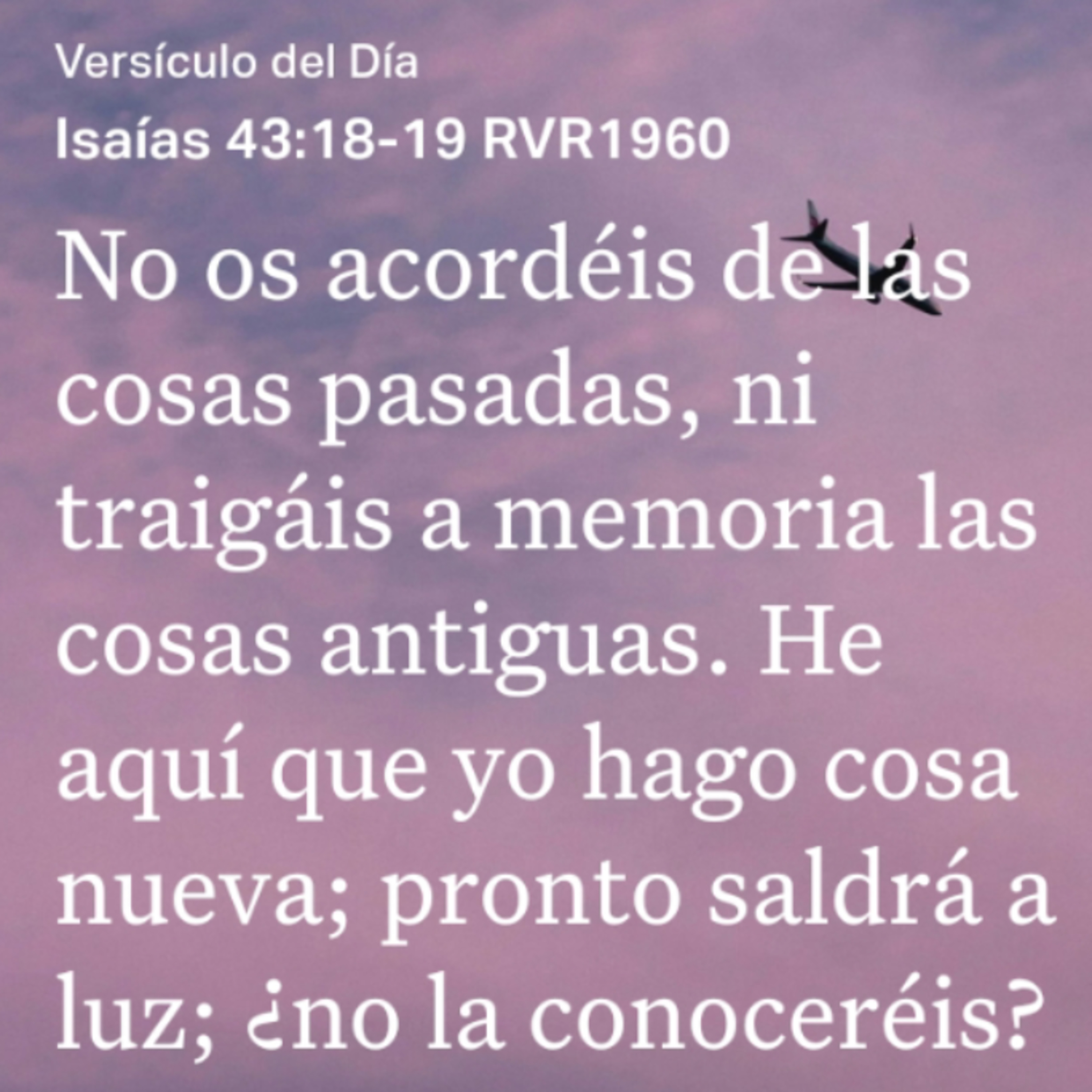 Un Versículo al Día y Algo Más