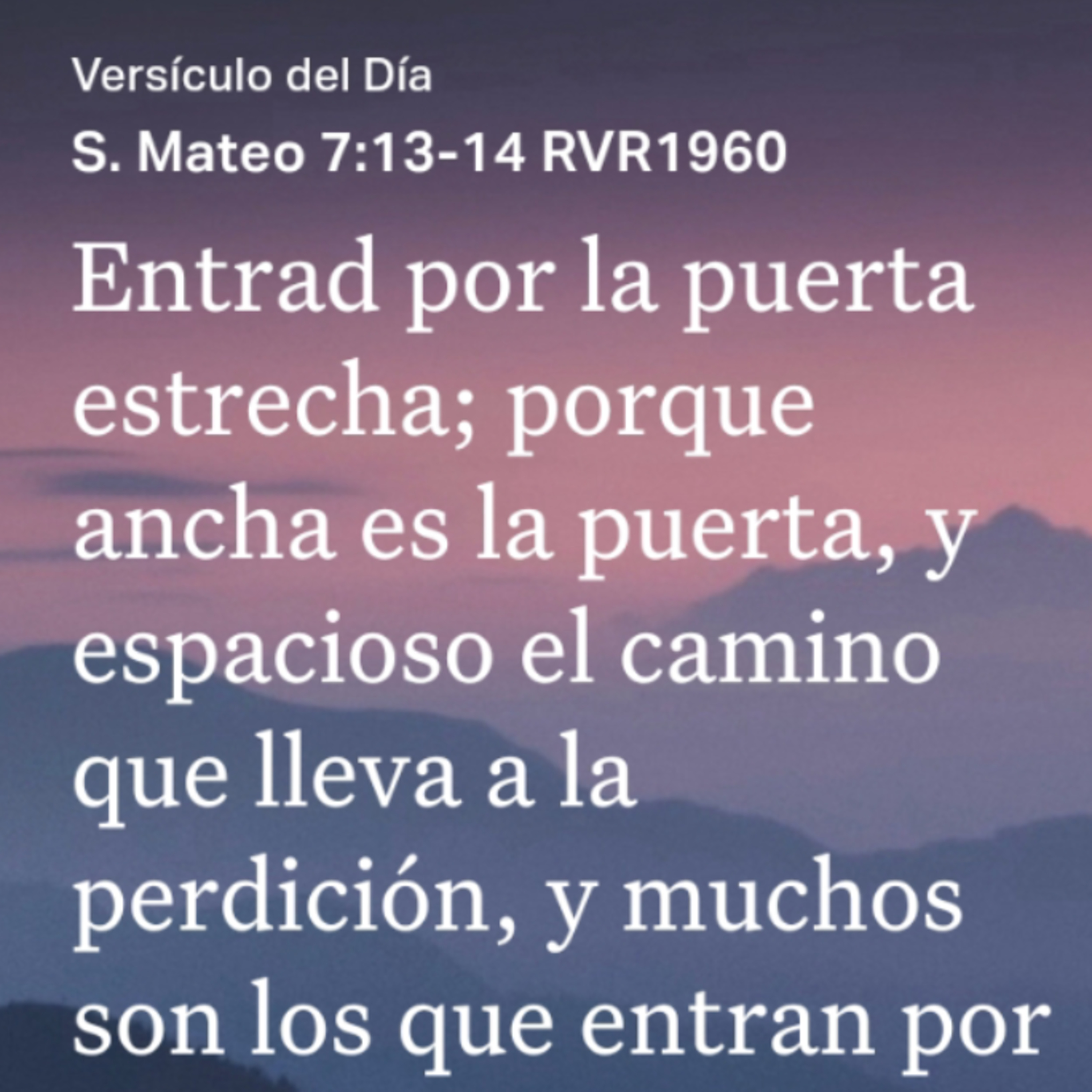 Un Versículo al Día y Algo Más