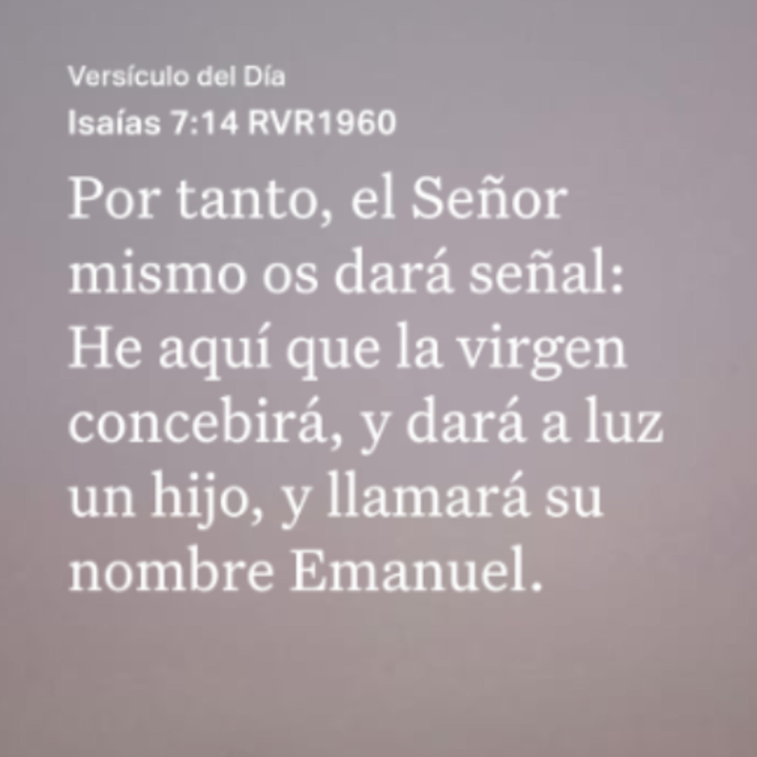 Un Versículo al Día y Algo Más