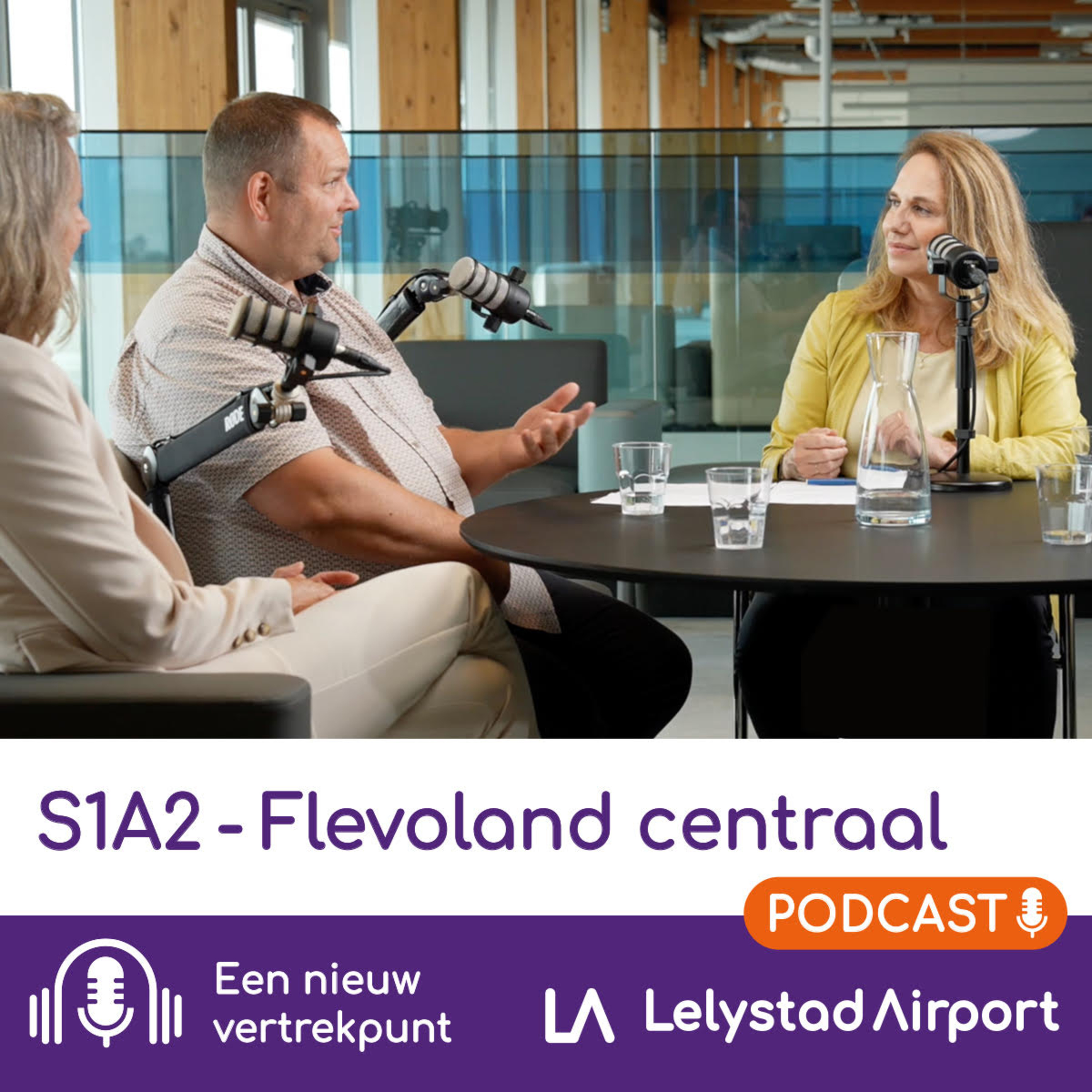 S1A2 - Lelystad Airport: Flevoland centraal episode artwork