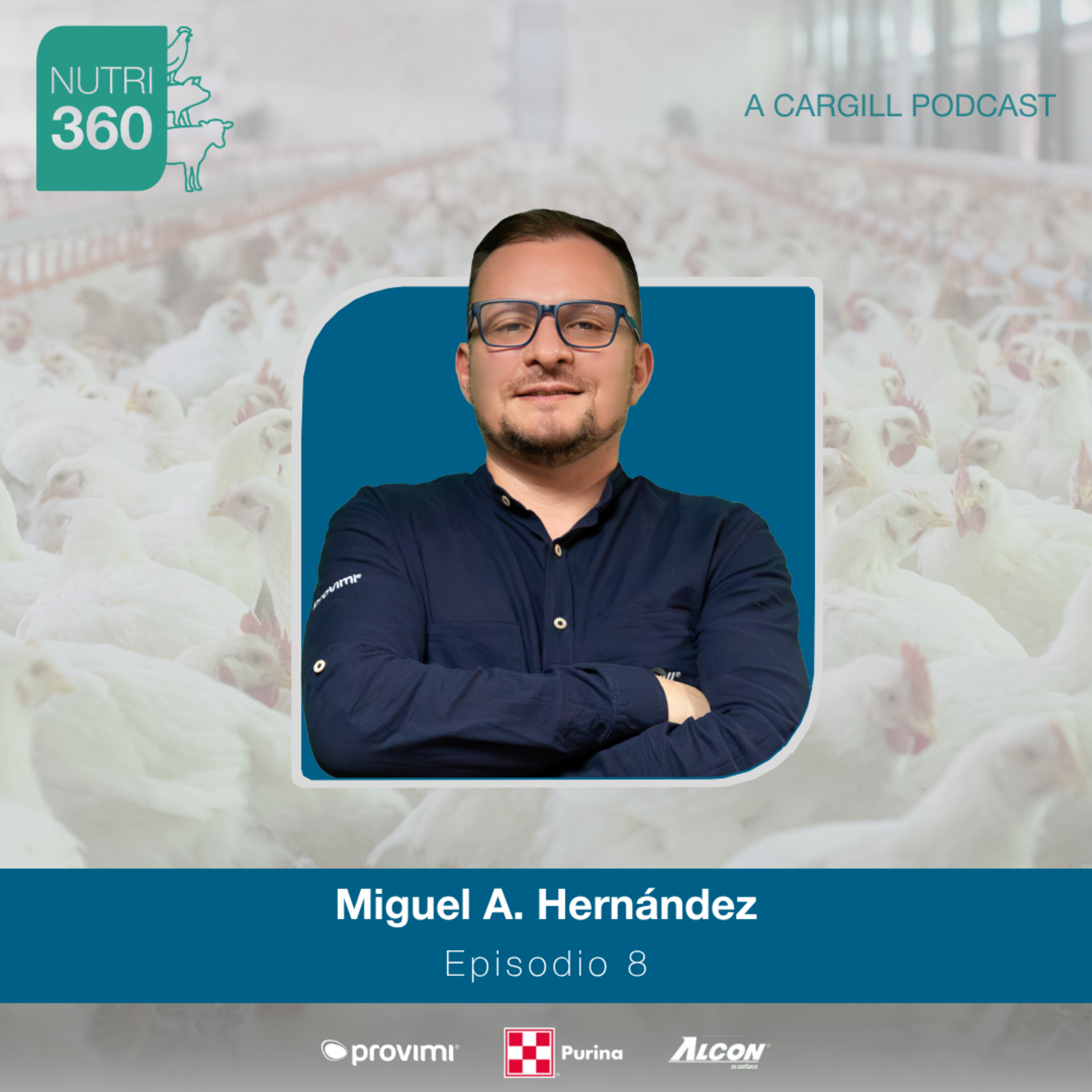 #8 - Calidad de soya y eficiencia en la dieta - Miguel A. Hernández episode artwork