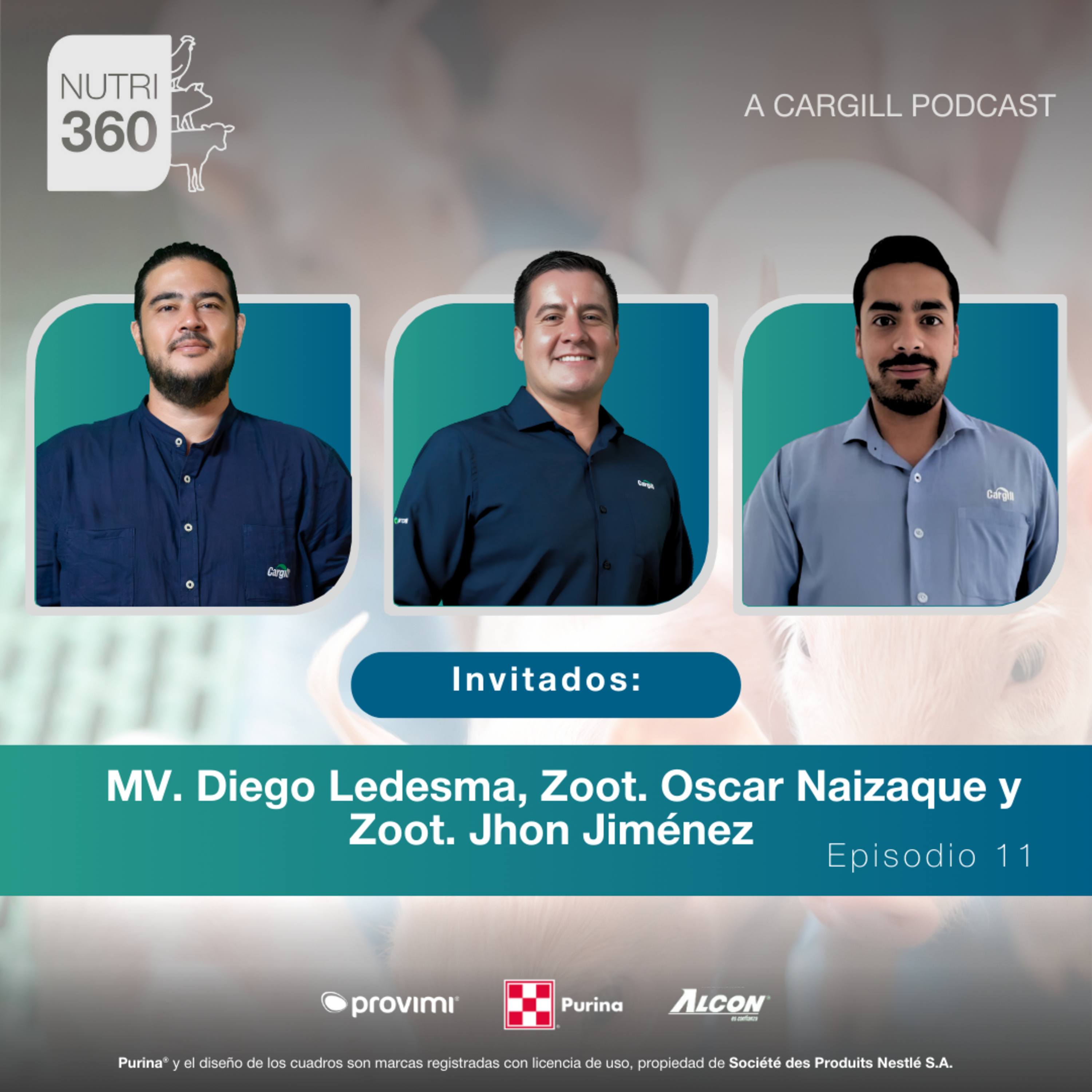 #11 - Formación estratégica en tiempos de desafíos sanitarios - MV. Diego Ledesma, Zoot. Oscar Naizaque y Zoot. Jhon Jiménez episode artwork