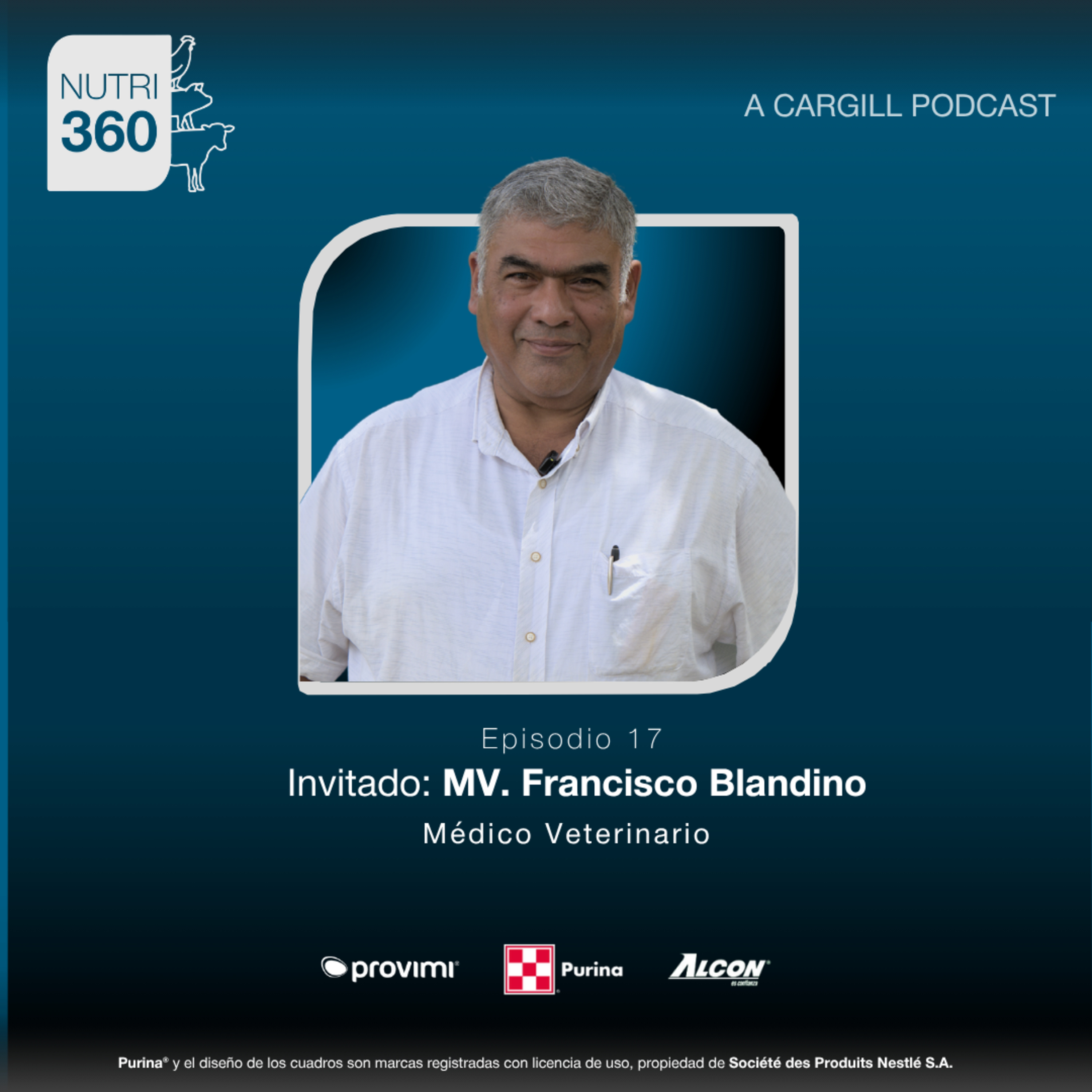 #17 - Nutrición 101: Lo que todo jinete debe saber sobre la dieta de su caballo - MV. Francisco Blandino episode artwork