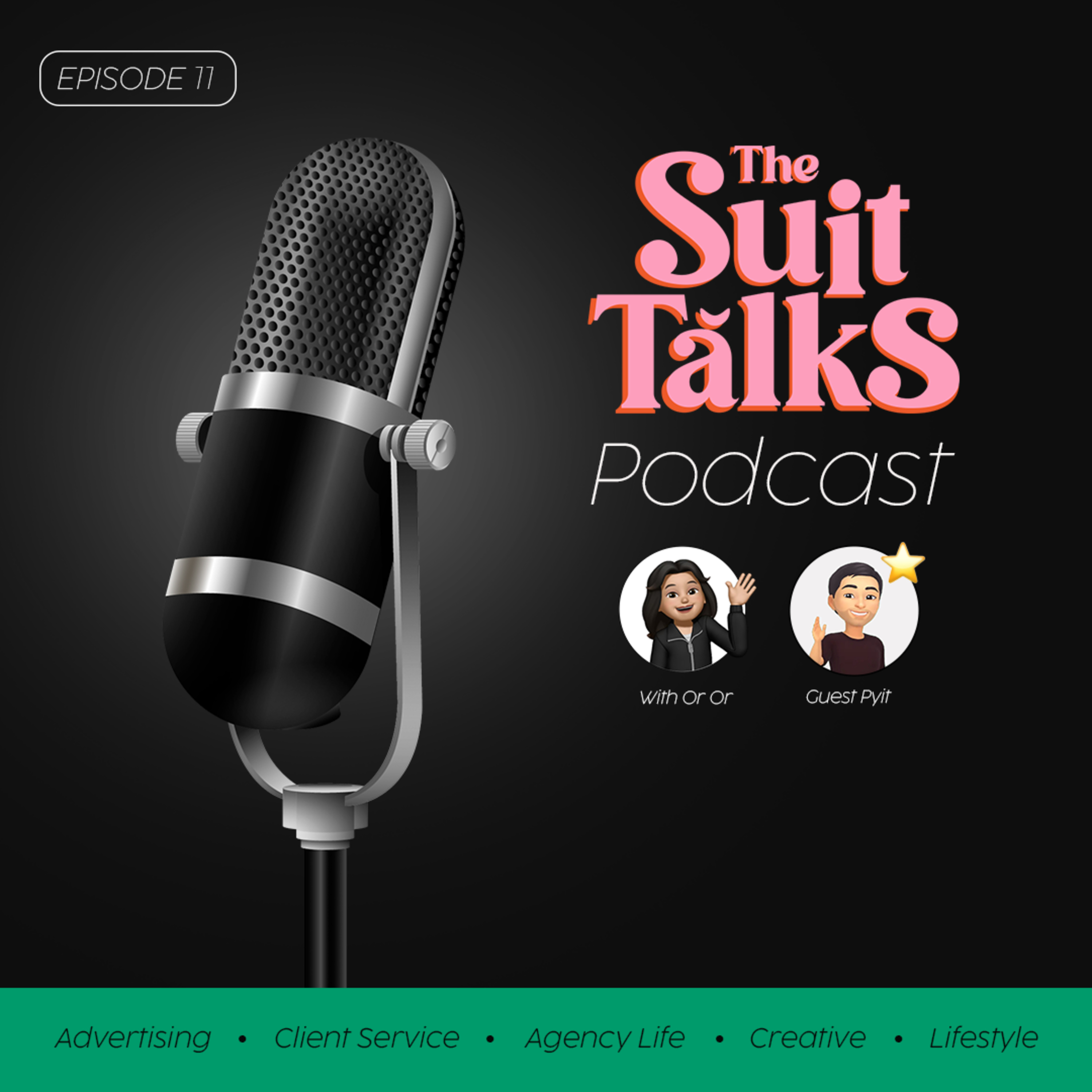 How did a creative make his way through communication?