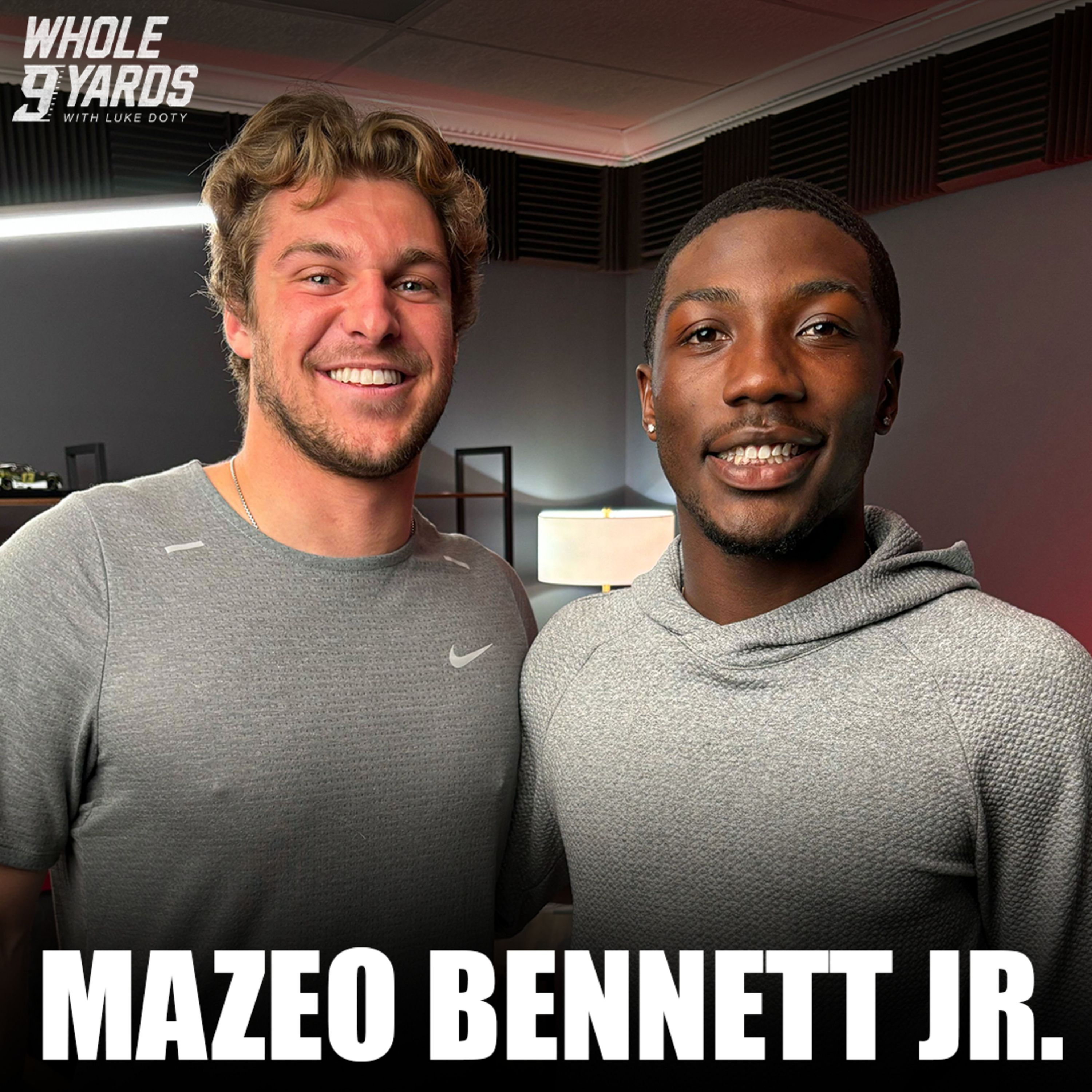 Whole 9 Yards | Rising Star Mazeo Bennett Opens Up On Staying Home & Producing On The Field As A Freshman episode artwork