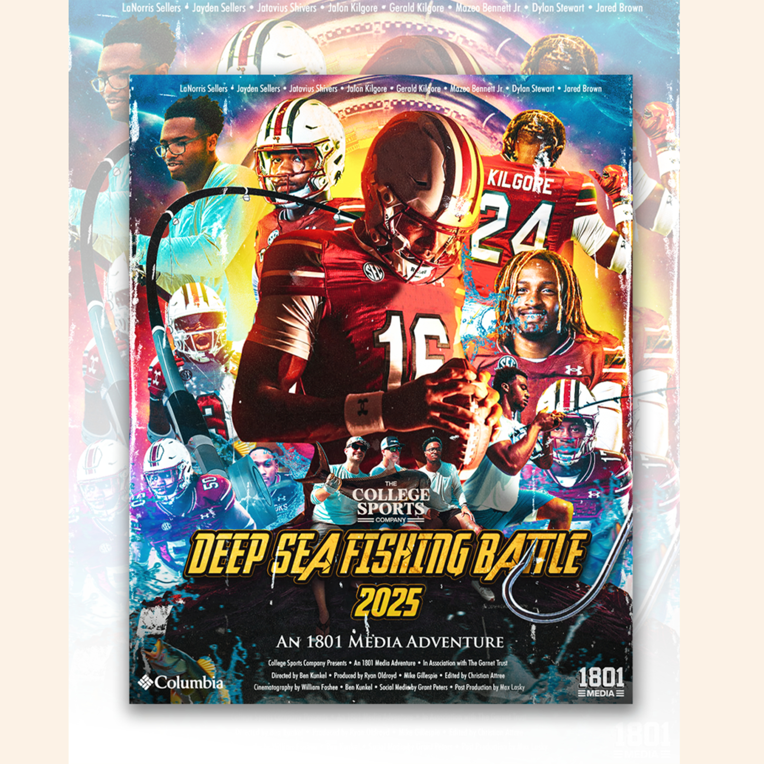 South Carolina Football STARS LaNorris Sellers & Dylan Stewart BATTLE in Deep Sea Fishing 2025! episode artwork