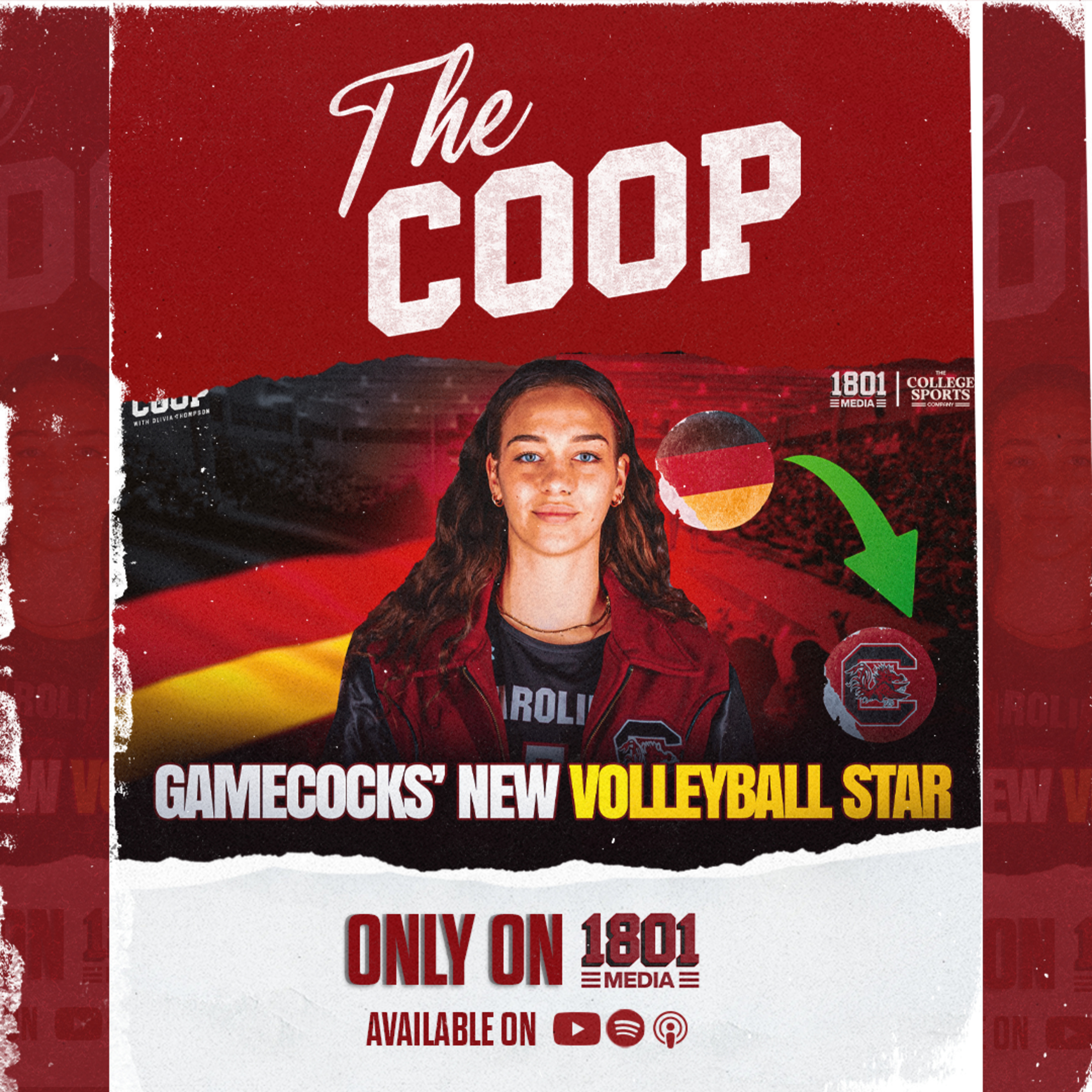 How Lina Merz Went from VC OLYMPIA DRESDEN to SOUTH CAROLINA Volleyball! episode artwork