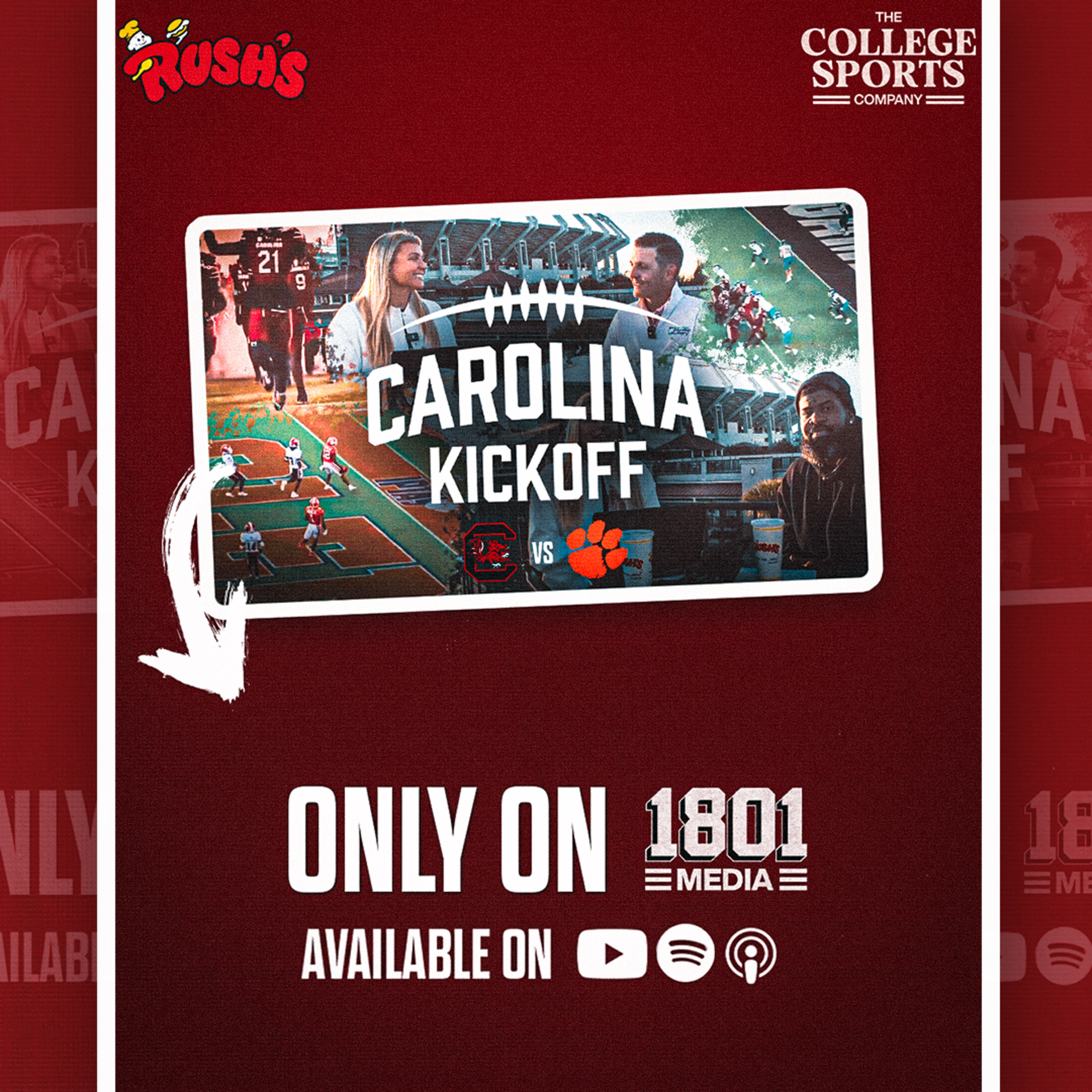 LIVE: South Carolina vs Clemson: MASSIVE Rivalry Showdown at Williams-Brice! episode artwork