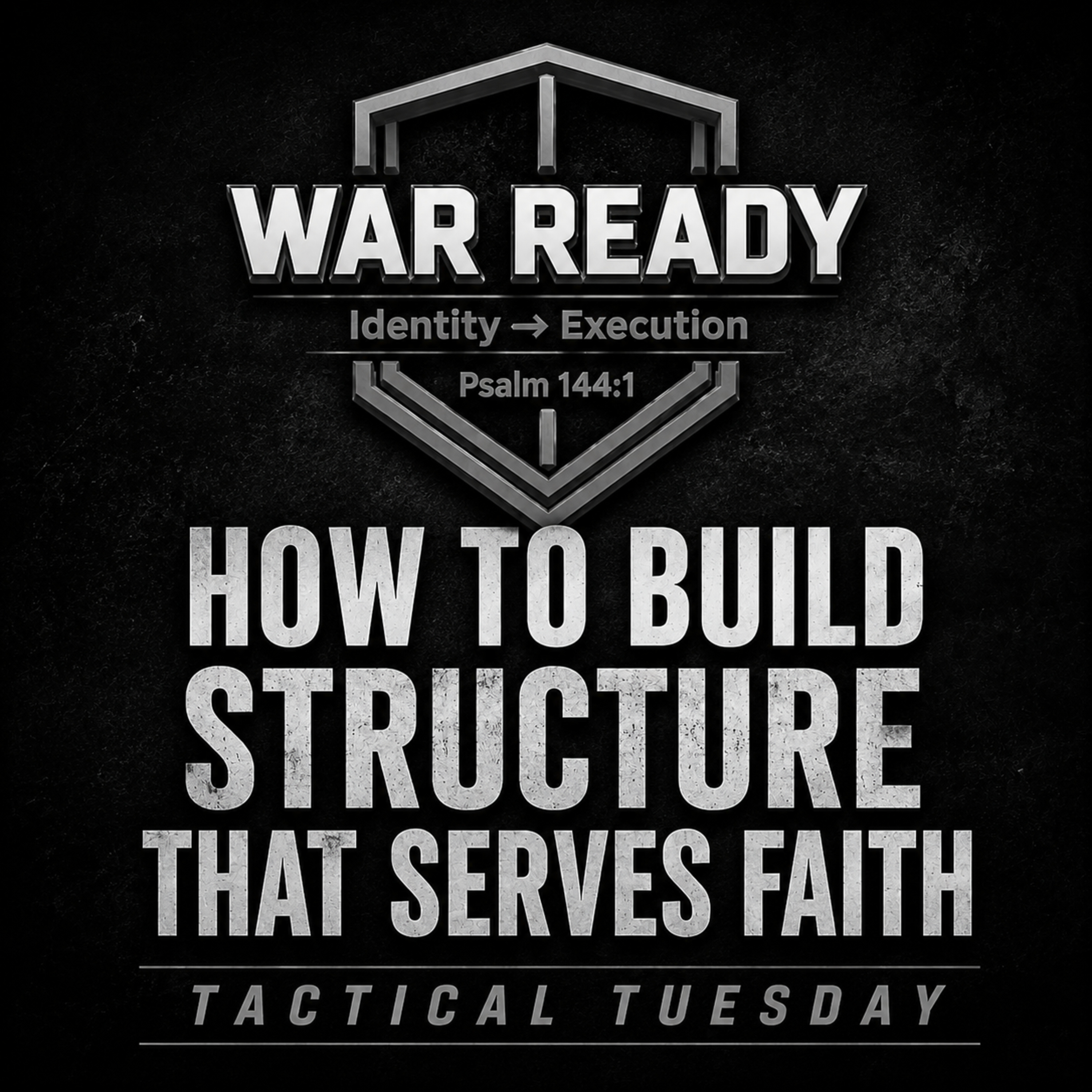 HOW TO BUILD STRUCTURE THAT SERVES FAITH | TACTICAL TUESDAY episode artwork