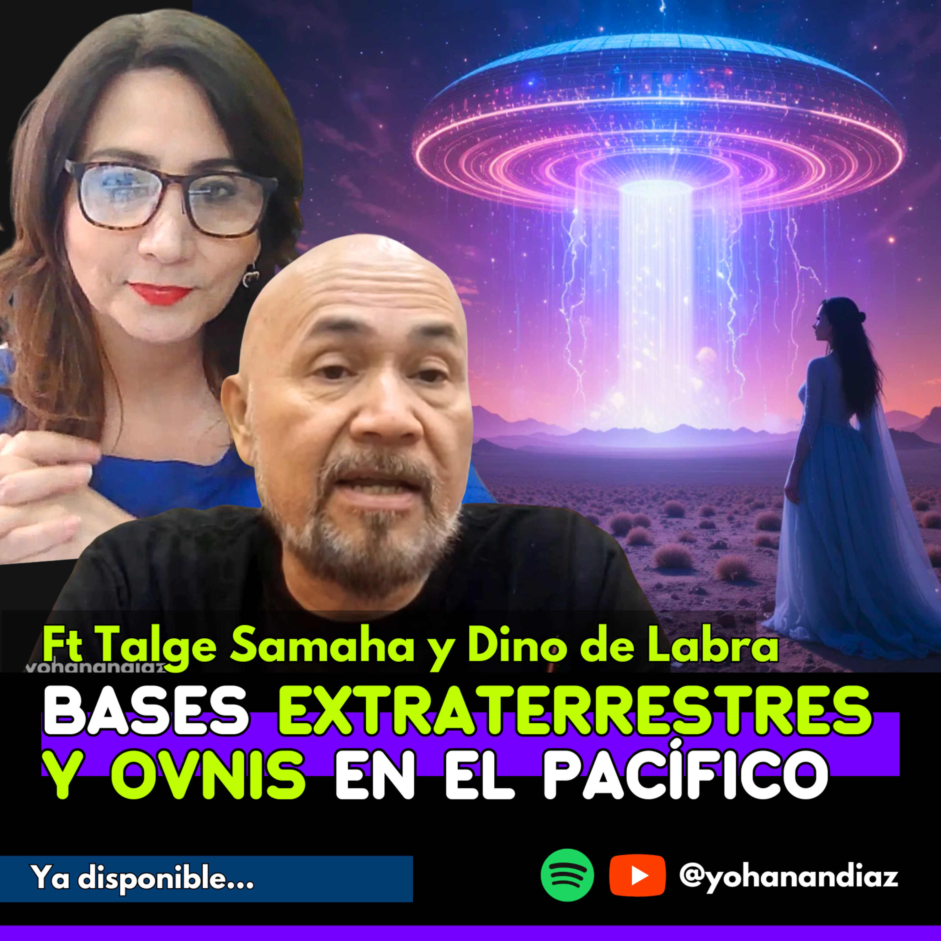 URGENTE I Avistamientos OVNI y BASES EXTRATERRESTRES en el Pacífico: Dino de Labra