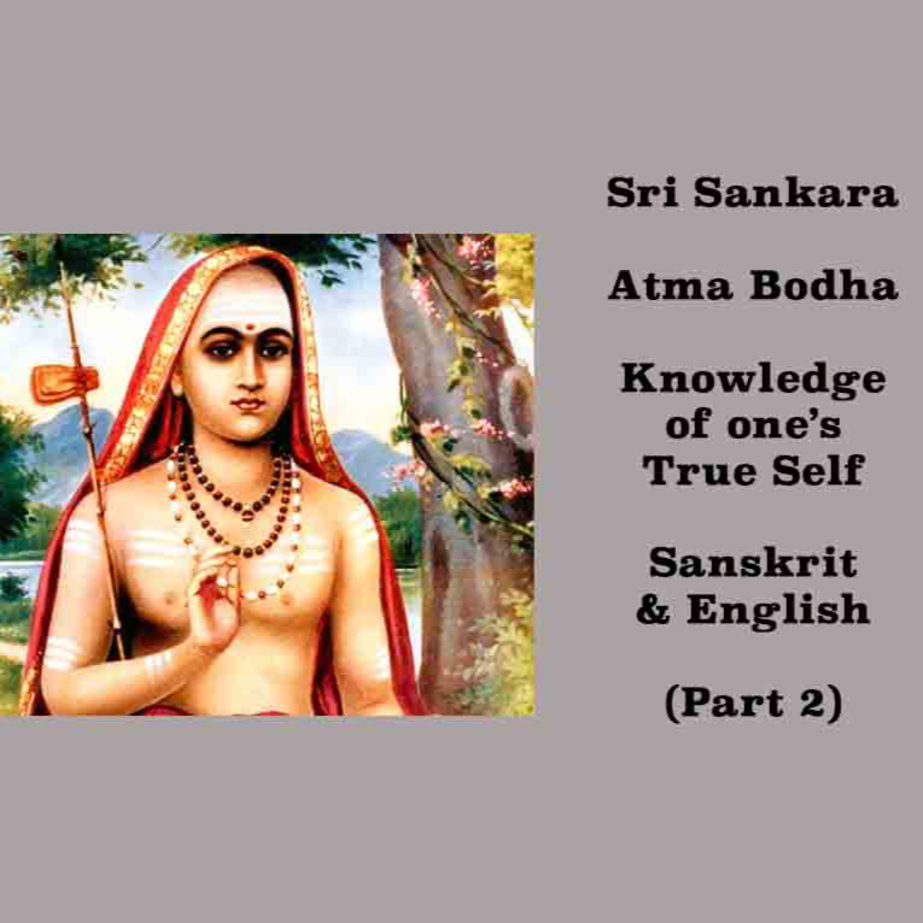 Adi Sankara ~ Atma Bodha ~ Knowledge of one's True Self ~ (Part 2) ~ Sanskrit and English ~ Narrated episode artwork