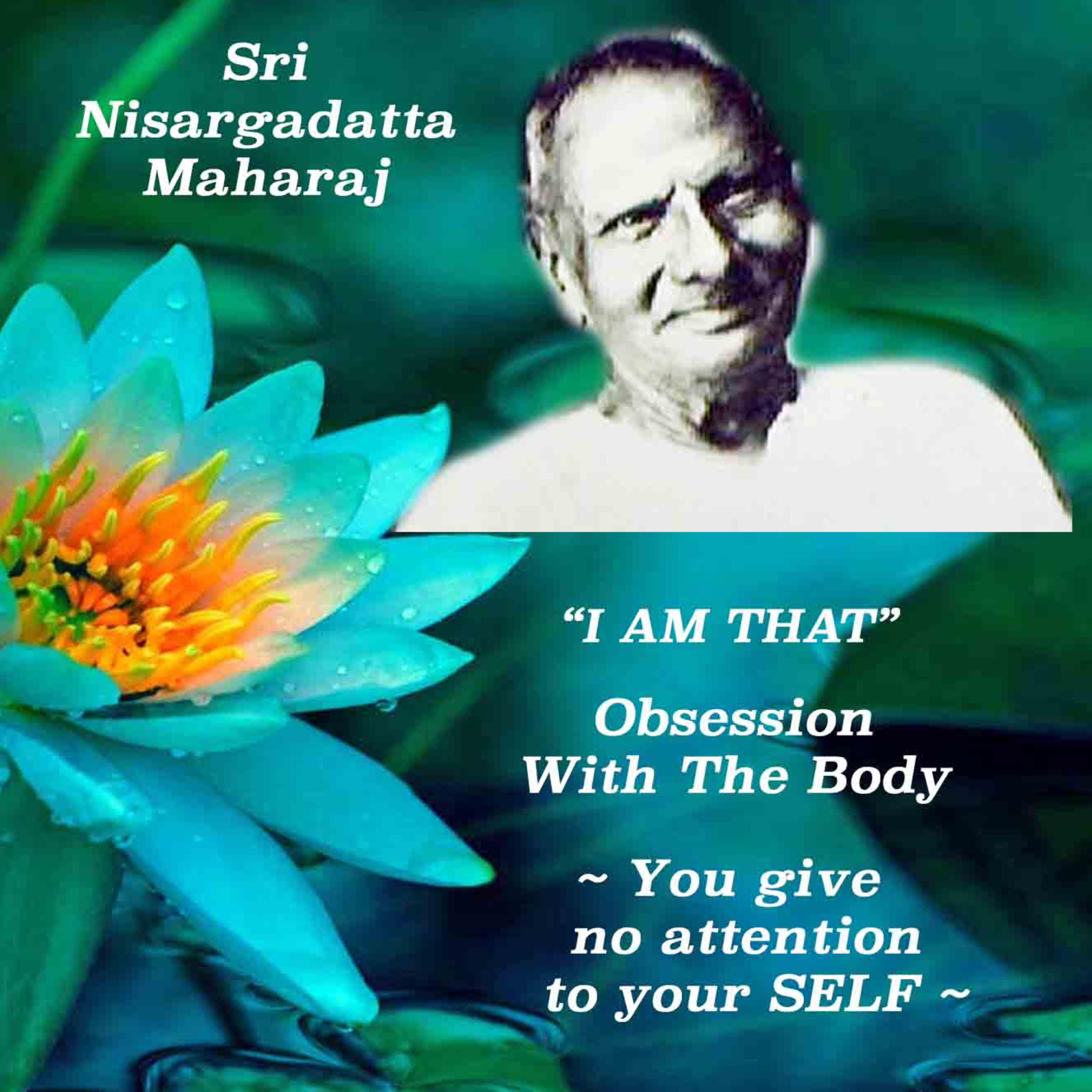 Nisargadatta Maharaj ~ I Am That ~ Item 2. Obsession With The Body (You give no attention to Self) episode artwork
