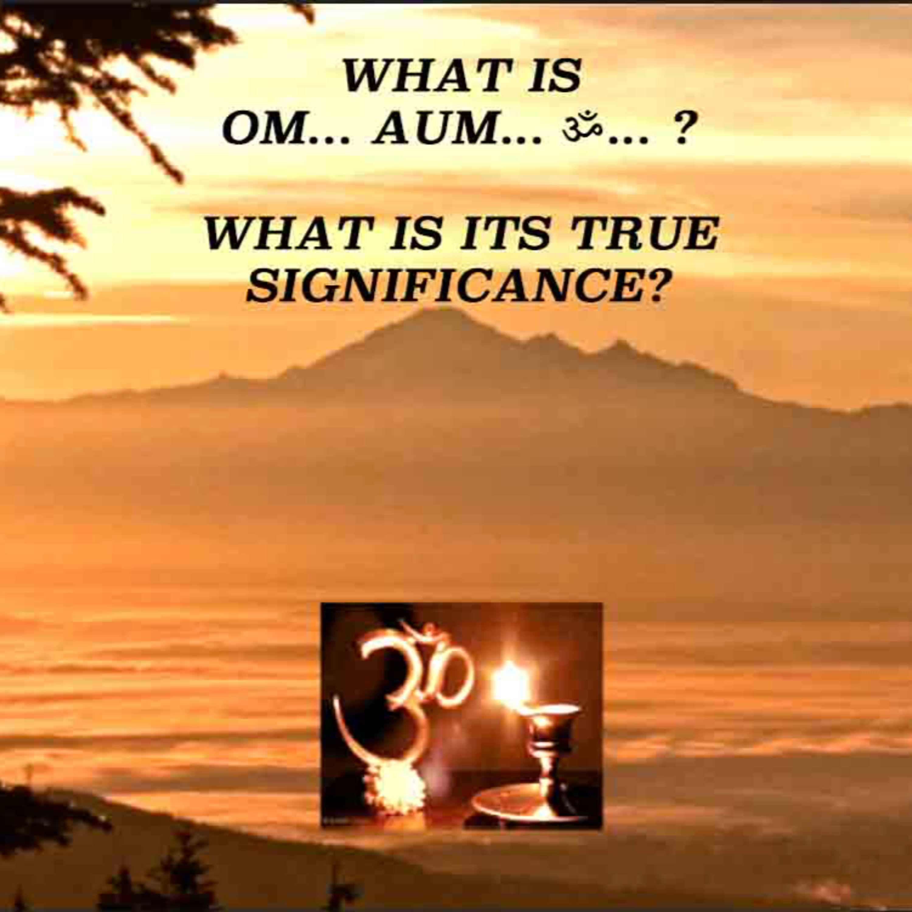 What Is Om... Aum... ॐ... ~ What Is Its True Significance? How is it useful? How is it practiced? episode artwork