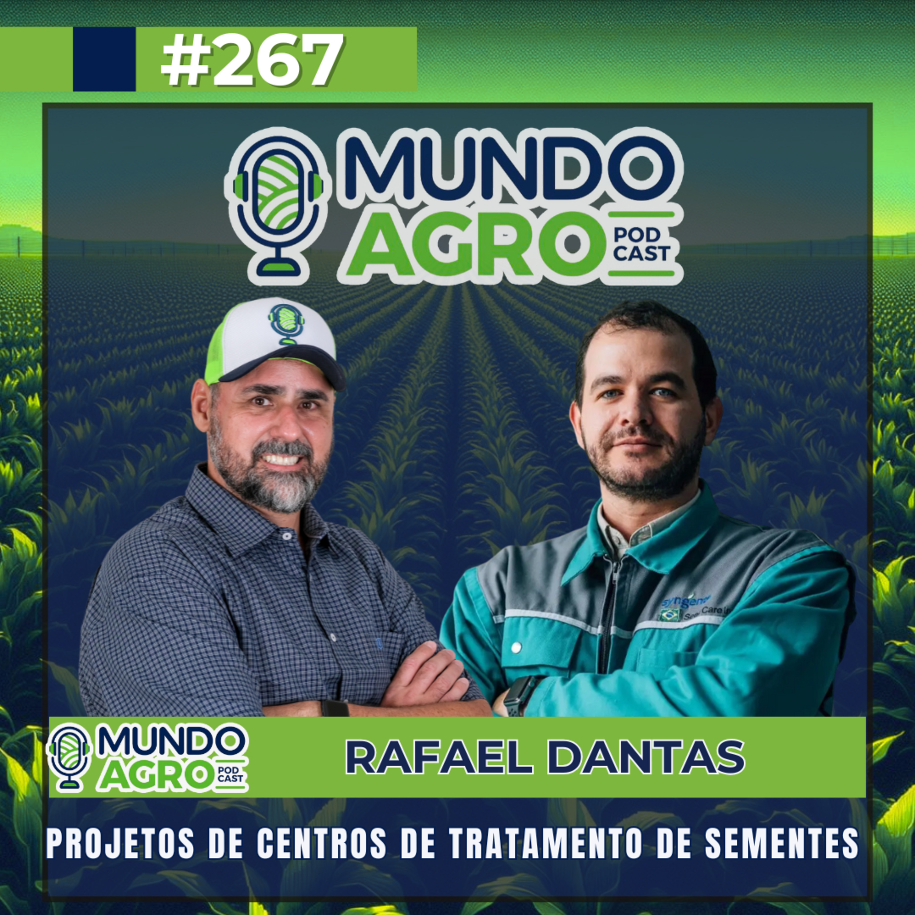 #EP267 MAP Projetos de Centros de Tratamento de Sementes na Indústria com Rafael Dantas episode artwork