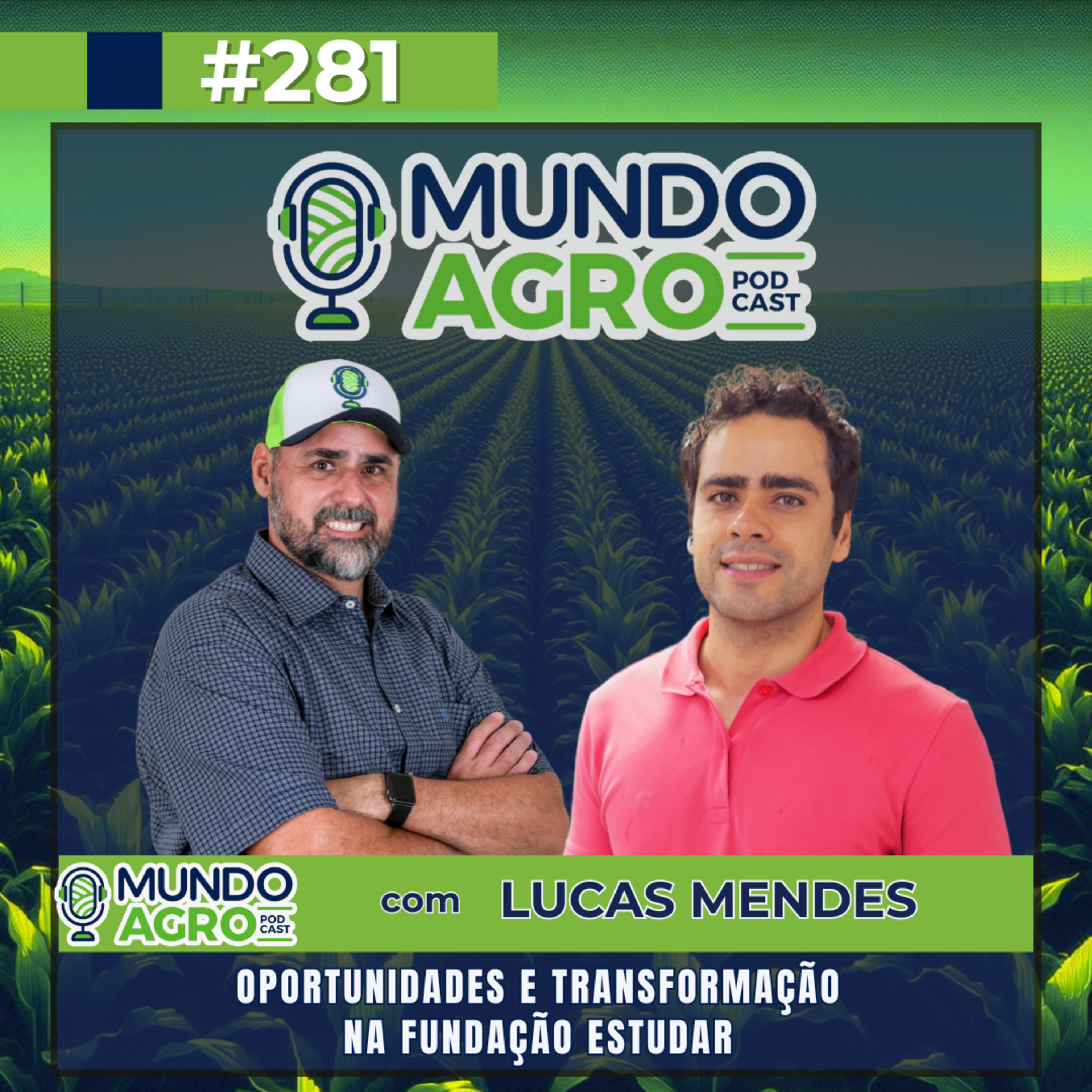 #EP281 MAP "Oportunidades e Transformação na Fundação Estudar com o Diretor-executivo Lucas Mendes" episode artwork