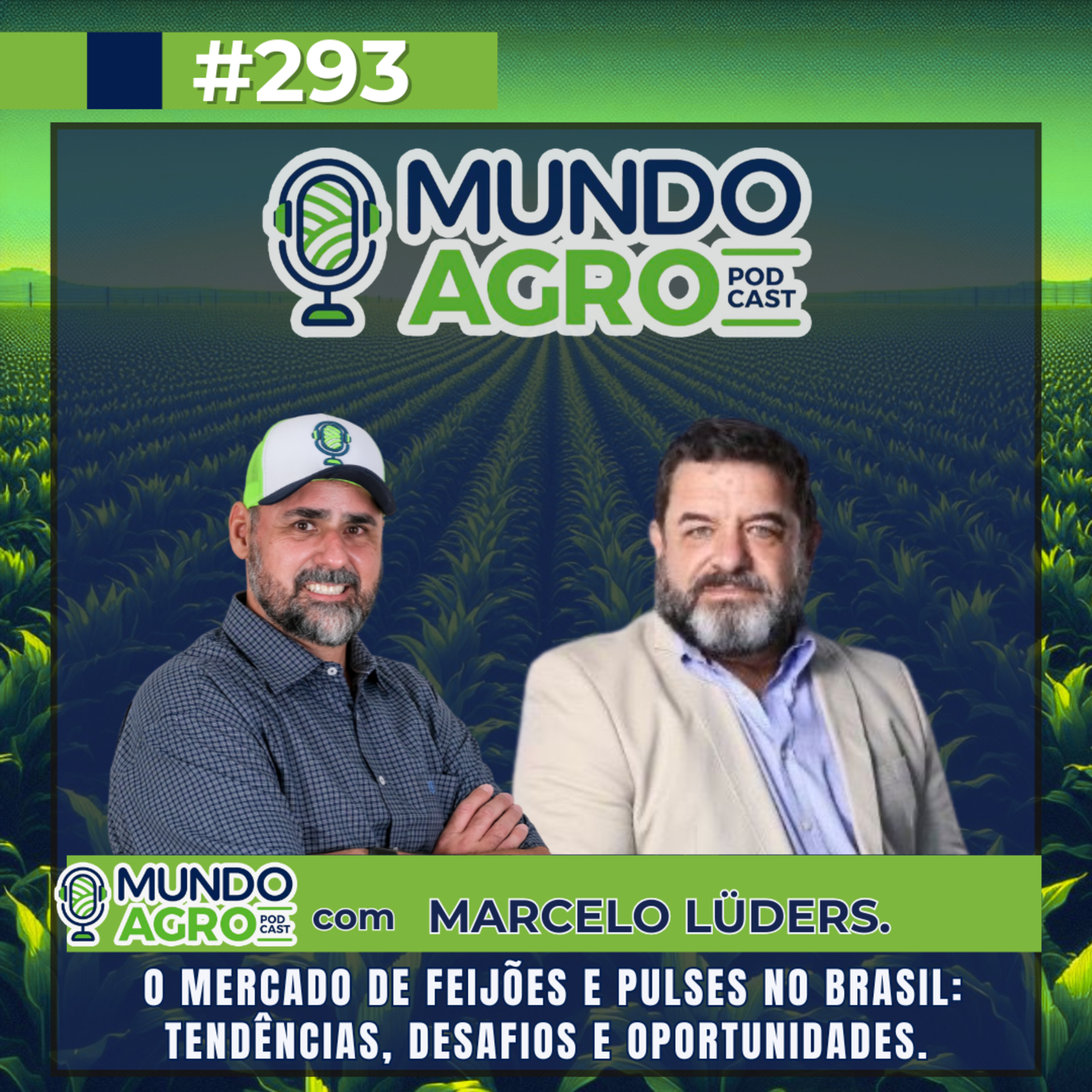 EP293 MAP “O Mercado de Feijões e Pulses no Brasil: Tendências, desafios e oportunidades com Marcelo Lüders” episode artwork