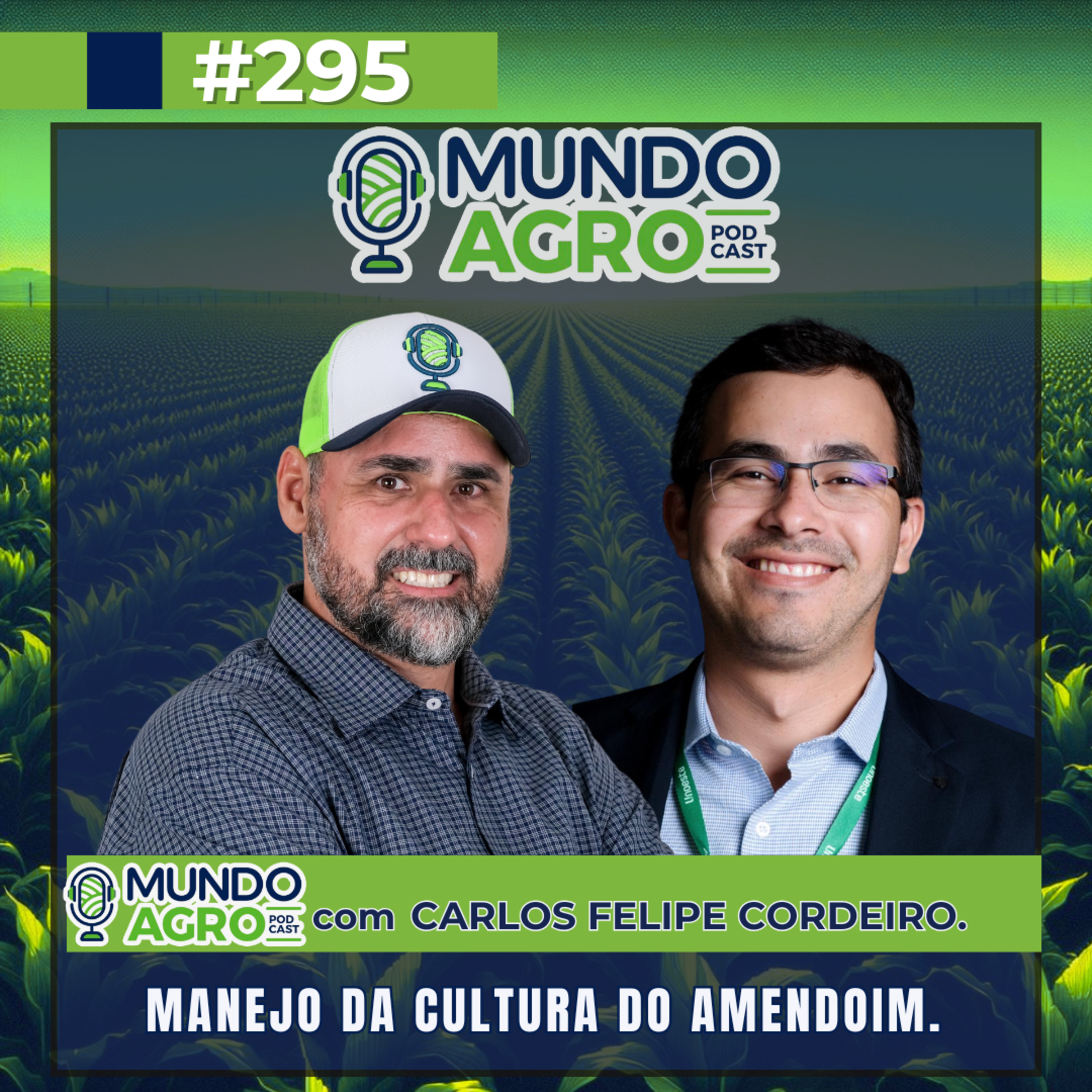 #EP295 MAP Manejo da cultura do Amendoim com o Prof. Carlos Felipe Cordeiro episode artwork