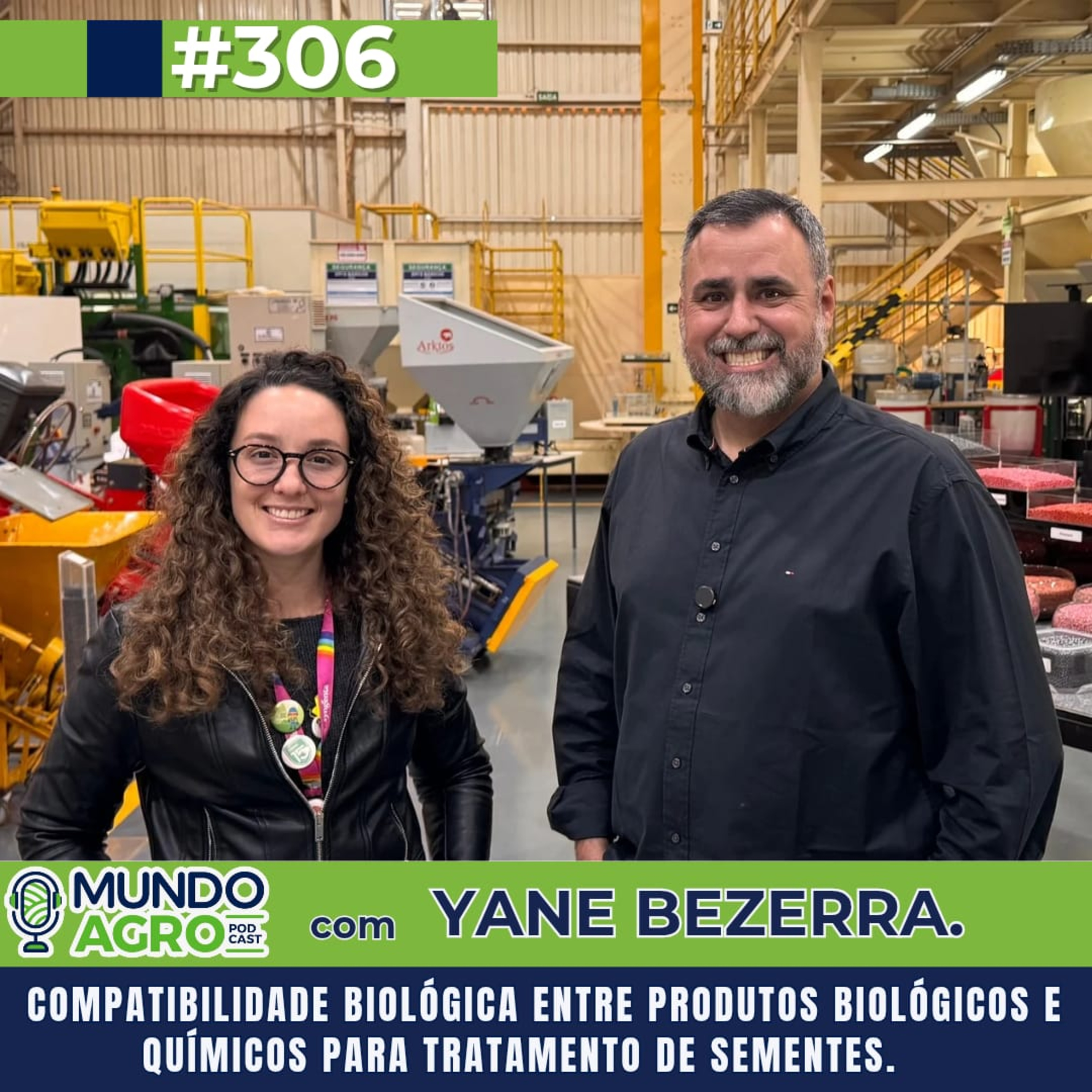 EP306 MAP Compatibilidade biológica entre produtos biológicos e químicos para tratamento de sementes com Yane Bezerra episode artwork